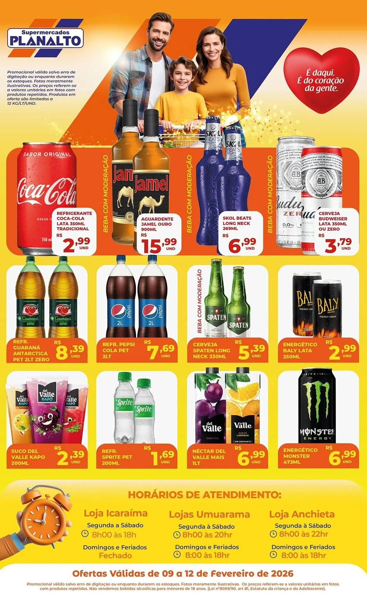 Encarte de Catálogo Supermercados Planalto 9 de fevereiro até 12 de fevereiro 2026 - Pagina 4