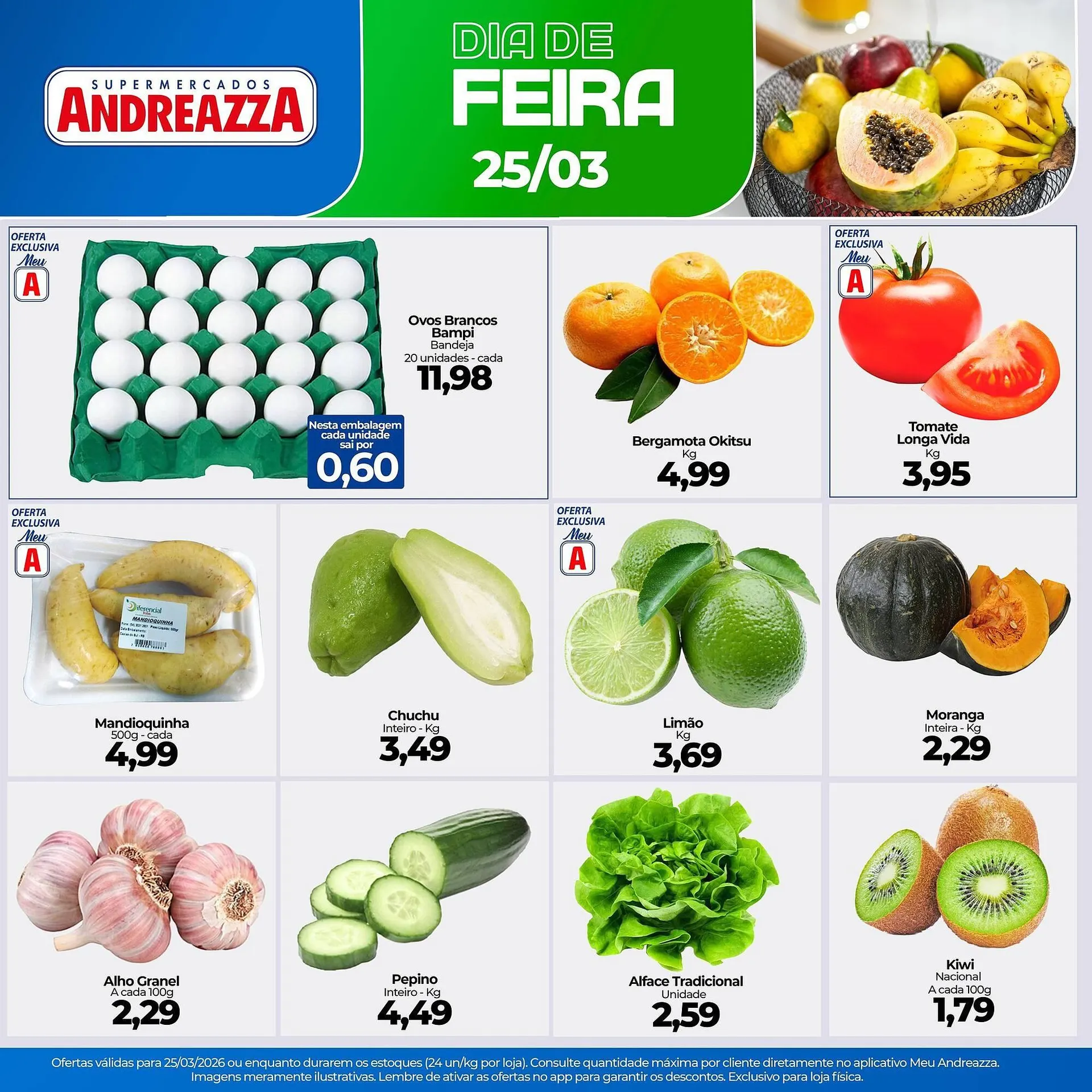 Encarte de Catálogo Supermercados Andreazza 25 de março até 25 de março 2026 - Pagina 2