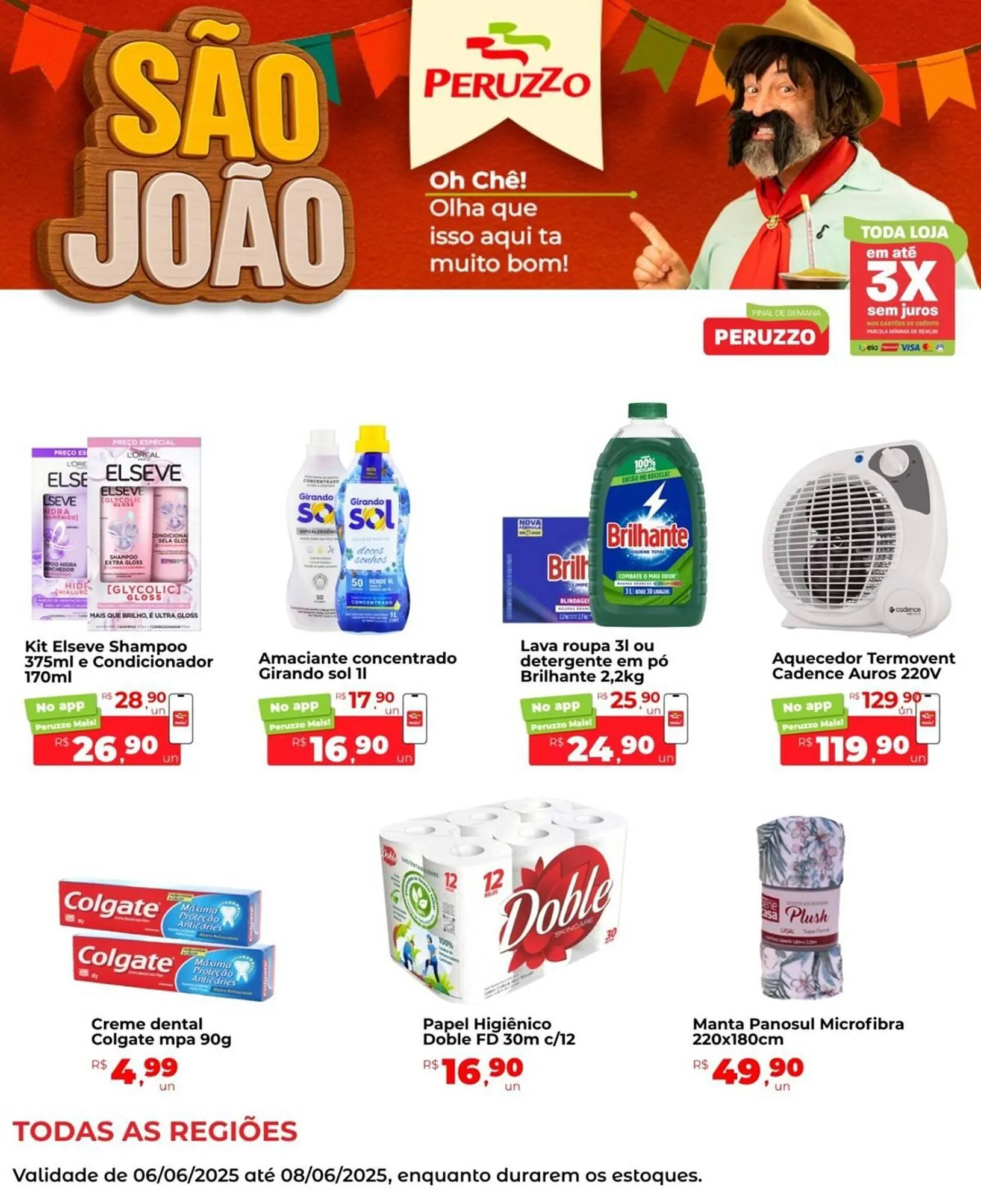 Encarte de Catálogo Peruzzo 6 de junho até 8 de junho 2025 - Pagina 1