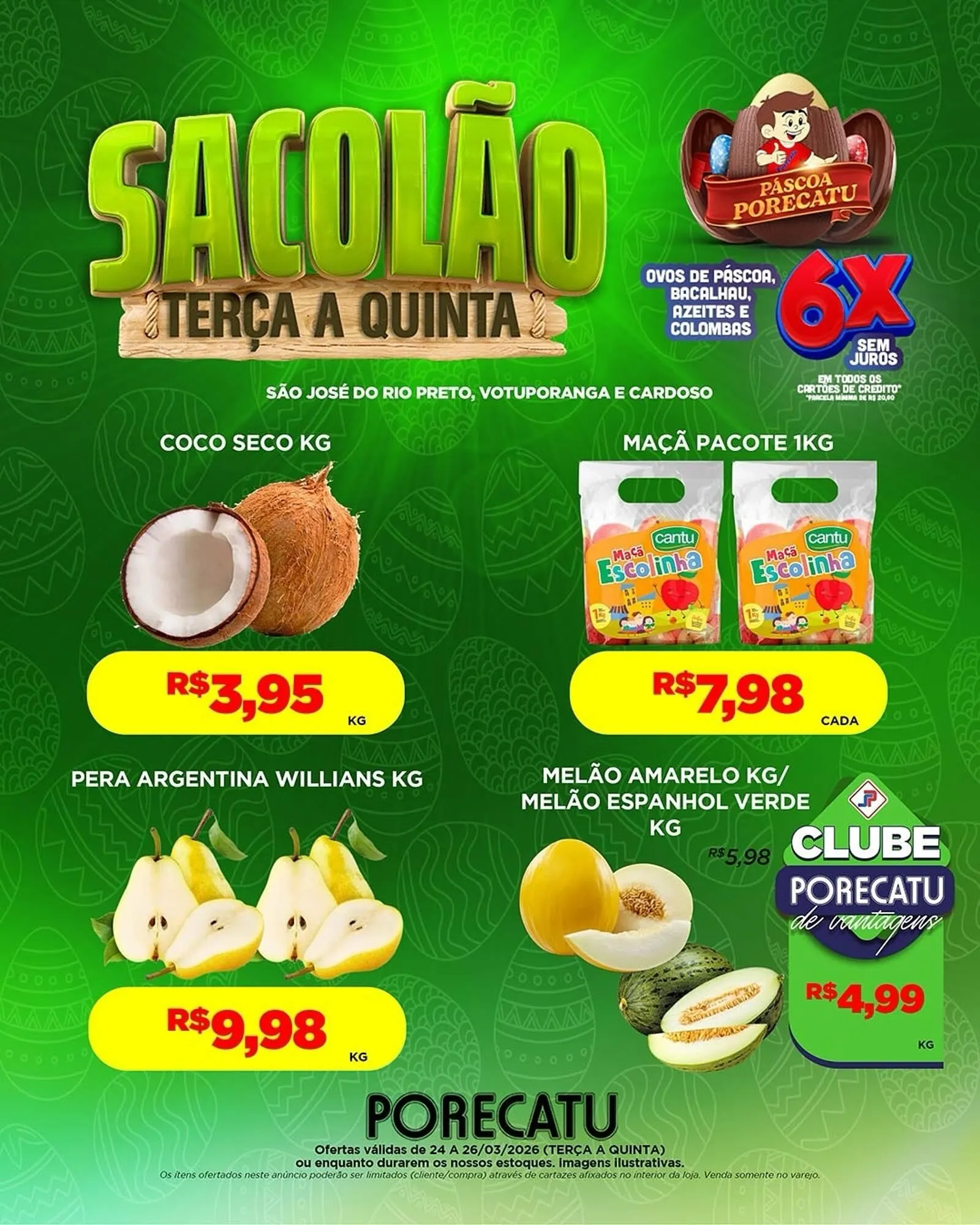 Encarte de Catálogo Supermercado Porecatu 24 de março até 26 de março 2026 - Pagina 5