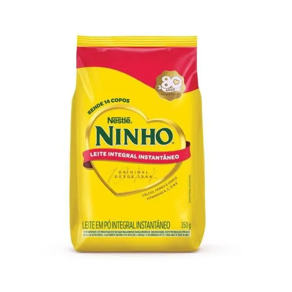 Leite em Pó Ninho Instataneo Integral 350g Sachet