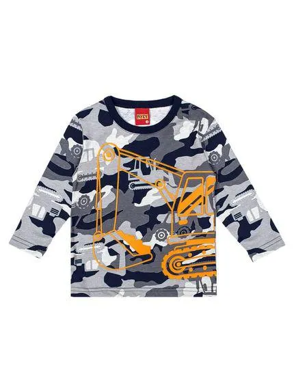 Camiseta Infantil Menino Kyly Marinho