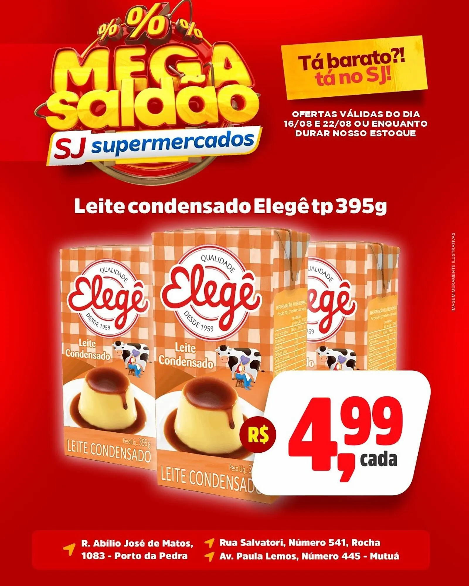 Encarte de Catálogo Sj Supermercados 16 de agosto até 22 de agosto 2025 - Pagina 5