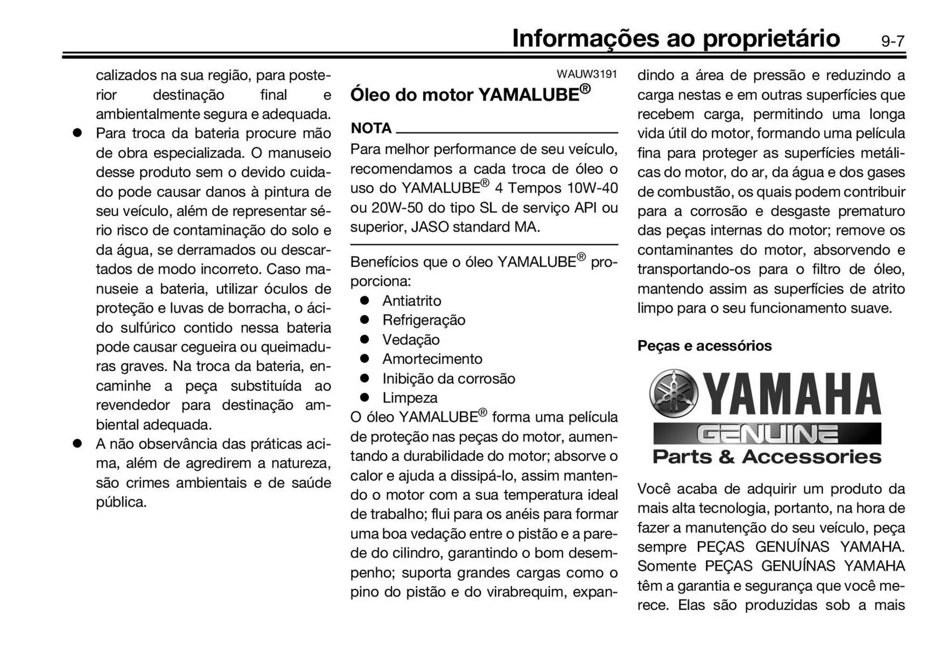 Encarte de Panfleto Yamaha 3 de fevereiro até 31 de dezembro 2026 - Pagina 97