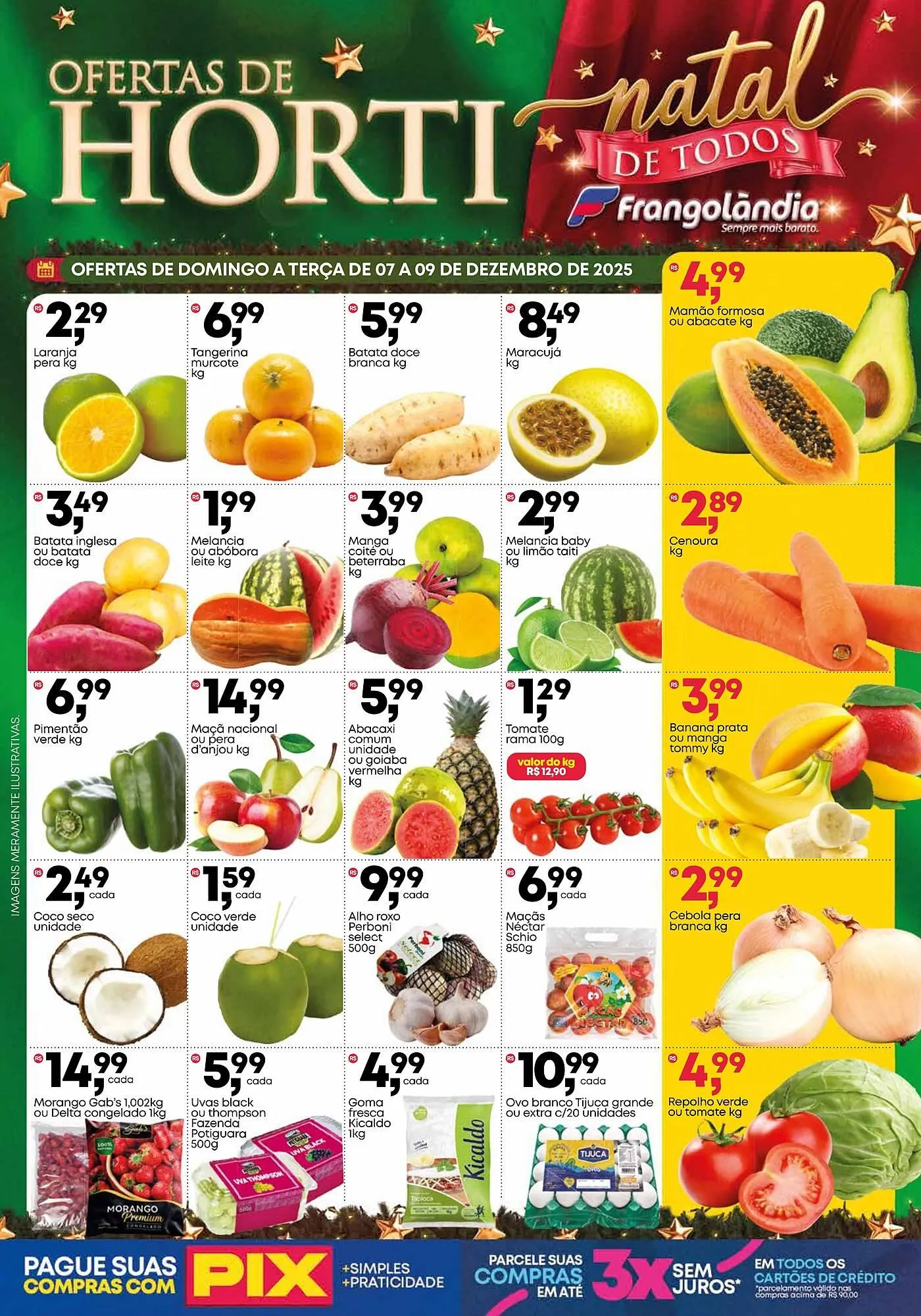 Encarte de Encarte Frangolândia 8 de dezembro até 9 de dezembro 2025 - Pagina 1