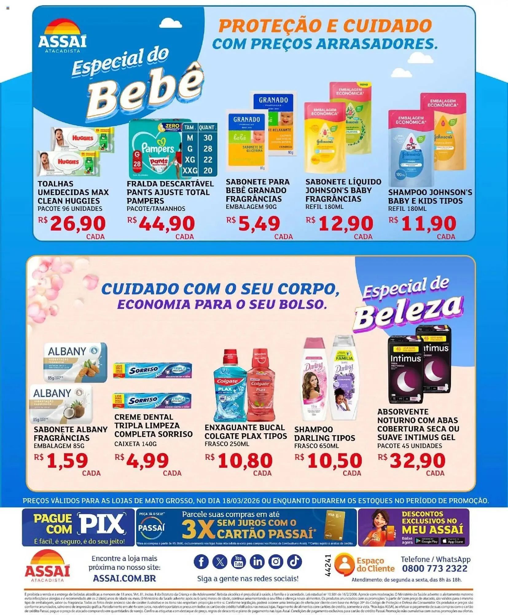 Encarte de Encarte Assaí Atacadista 18 de março até 18 de março 2026 - Pagina 2