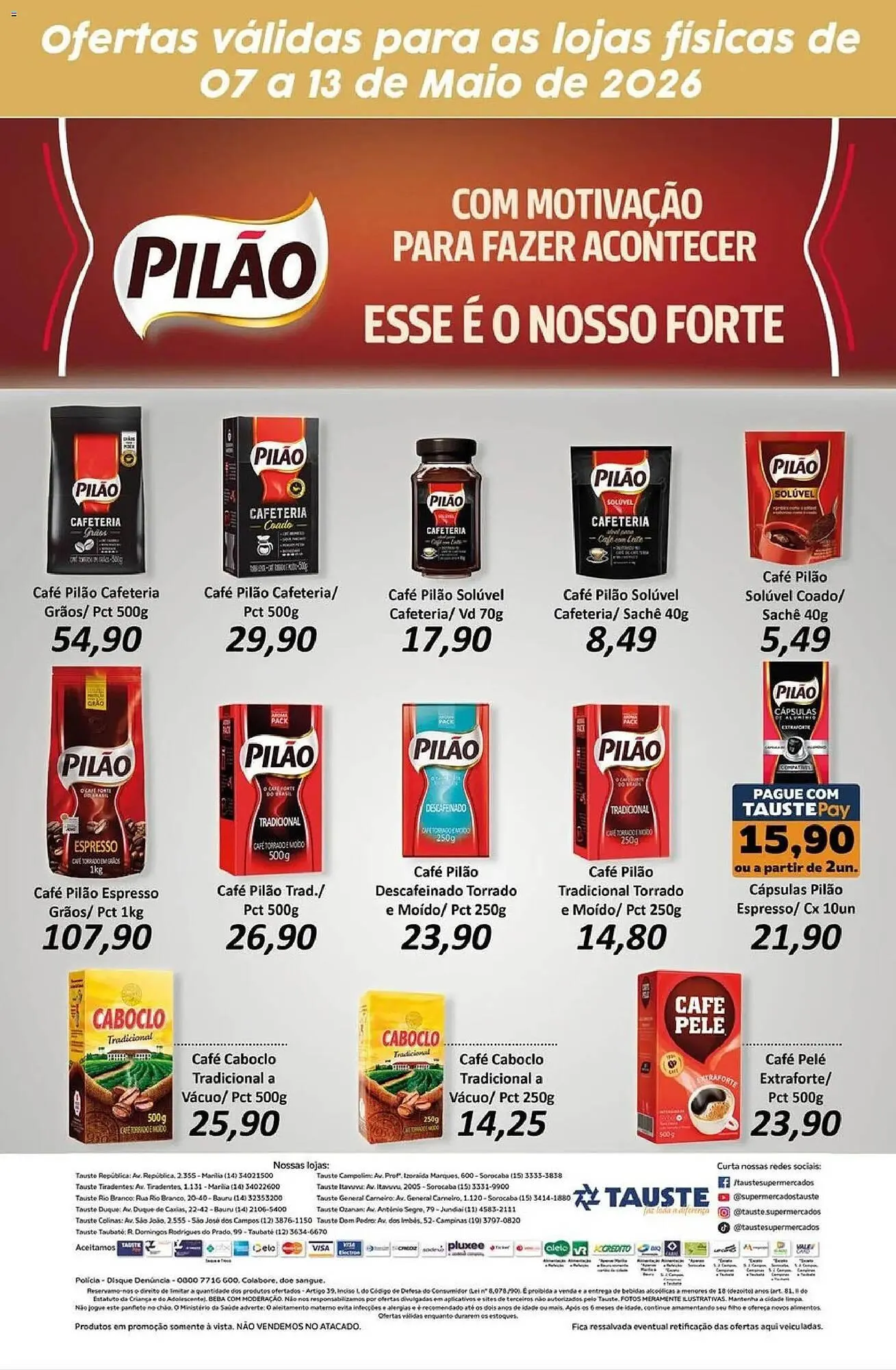 Encarte de Catálogo Supermercados Tauste 7 de maio até 13 de maio 2026 - Pagina 2