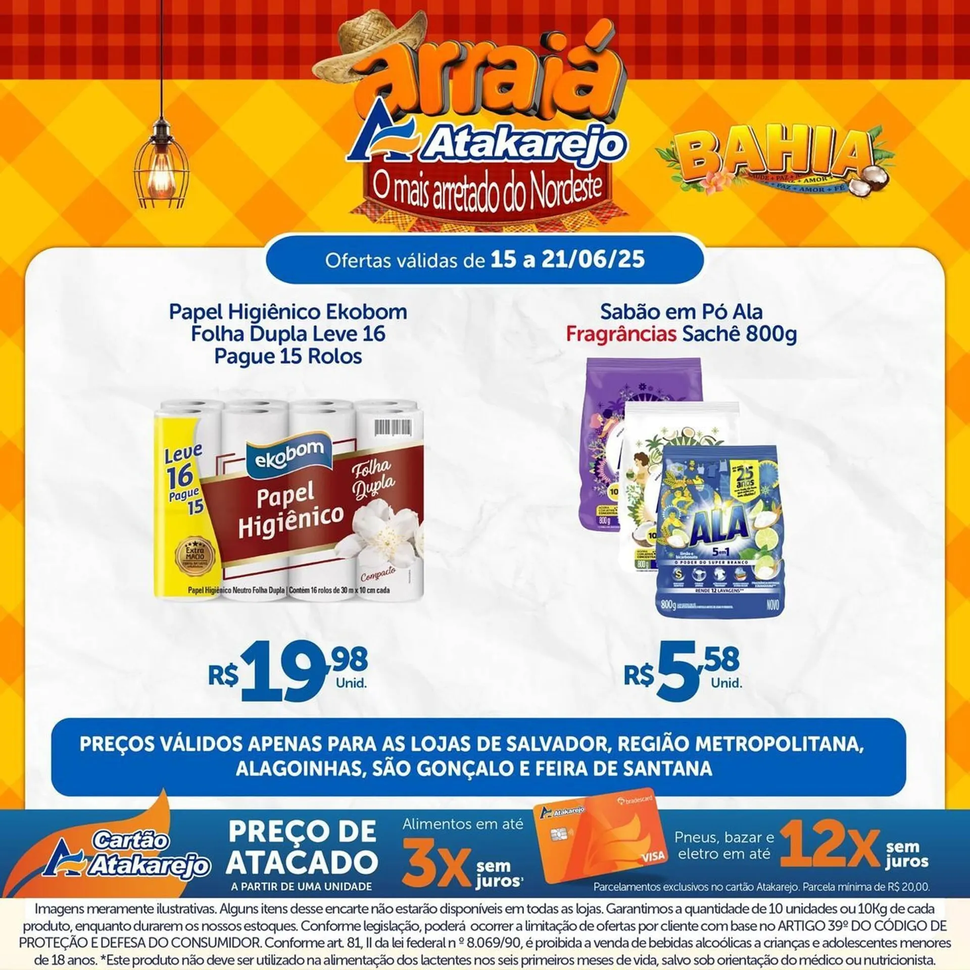 Encarte de Catálogo Atakarejo 15 de junho até 21 de junho 2025 - Pagina 8