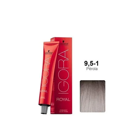 Tintura Schwarzkopf Igora Royal 9,5.1 Pérola