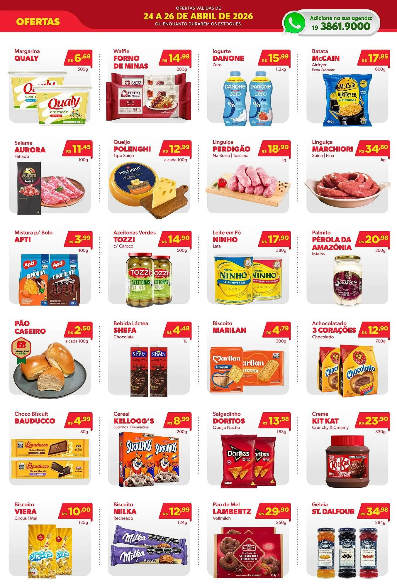 Encarte de Catálogo Big Bom Supermercados 24 de abril até 26 de abril 2026 - Pagina 3