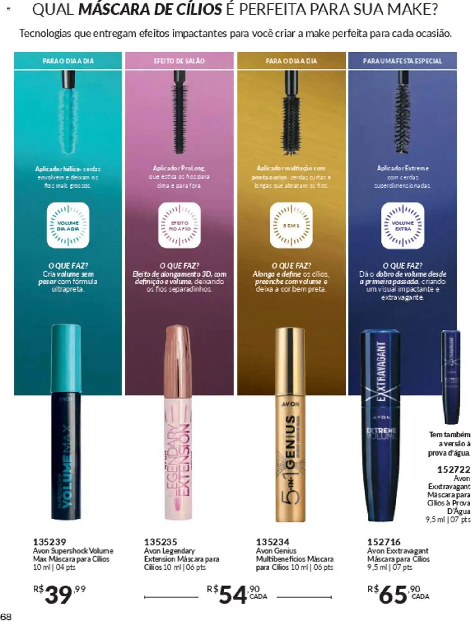 Encarte de Catálogo Avon 10 de março até 30 de junho 2025 - Pagina 68
