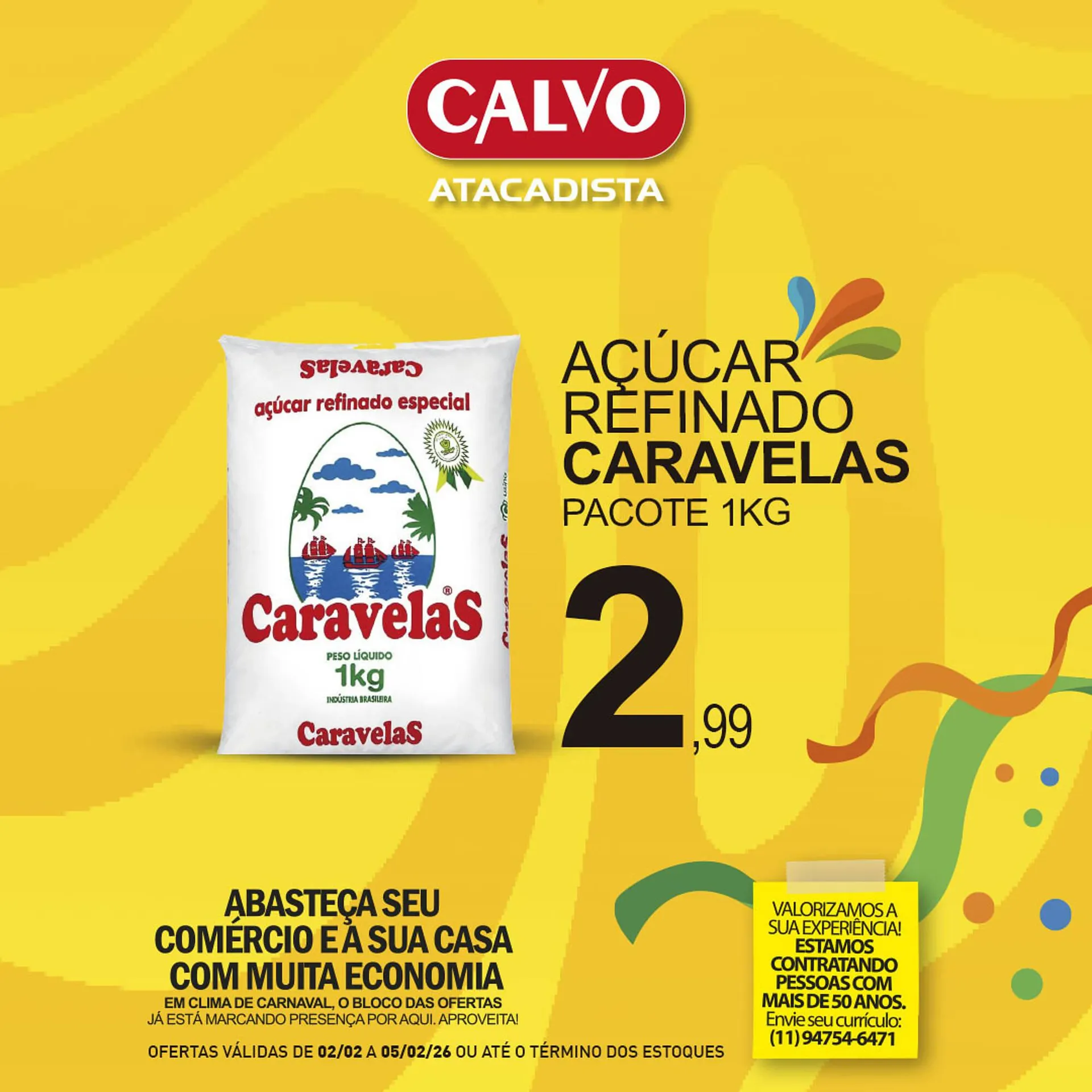 Encarte de Folheto Calvo Atacadista 2 de fevereiro até 5 de fevereiro 2026 - Pagina 3