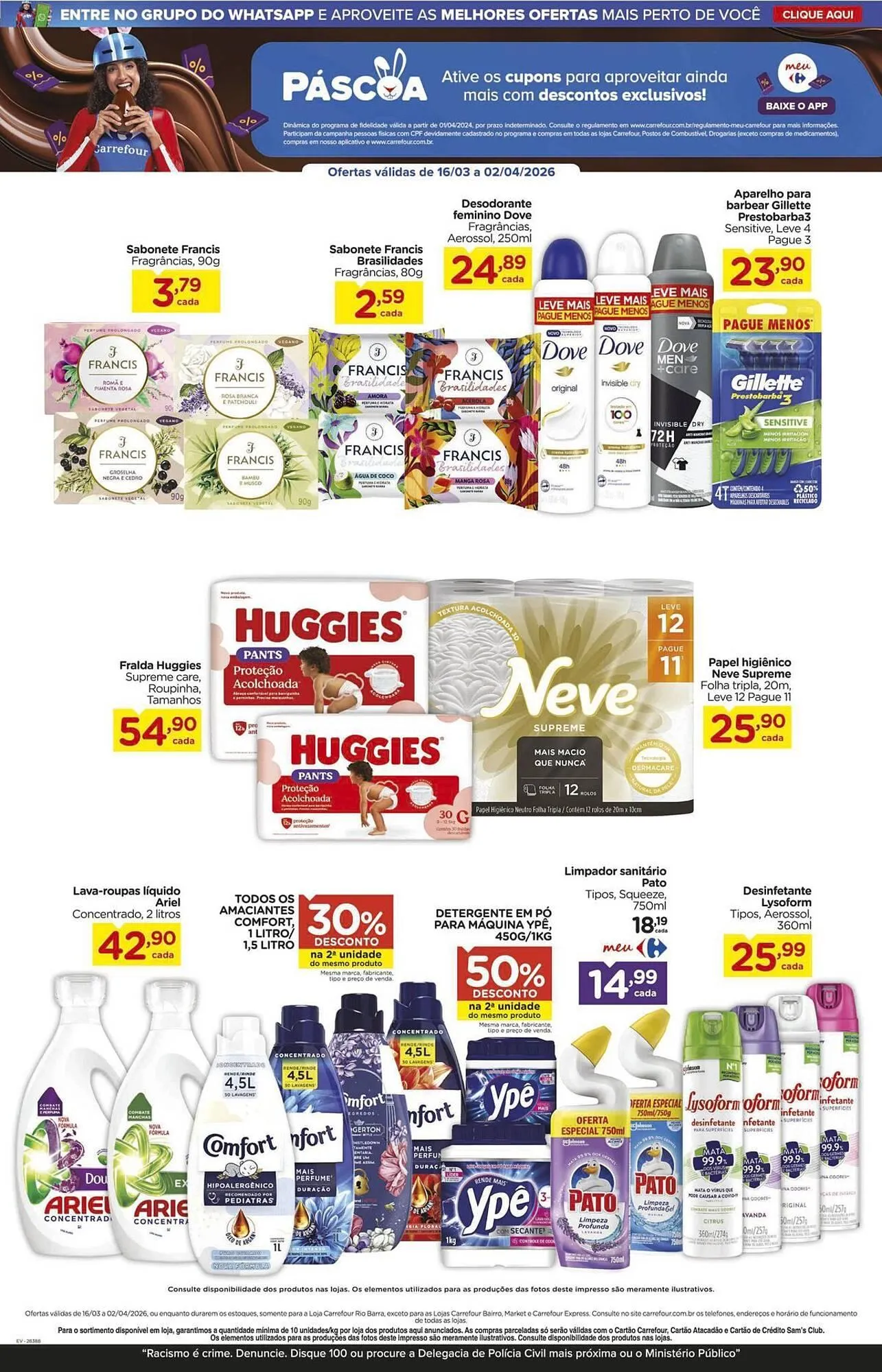 Encarte de Folheto Carrefour 16 de março até 2 de abril 2026 - Pagina 3