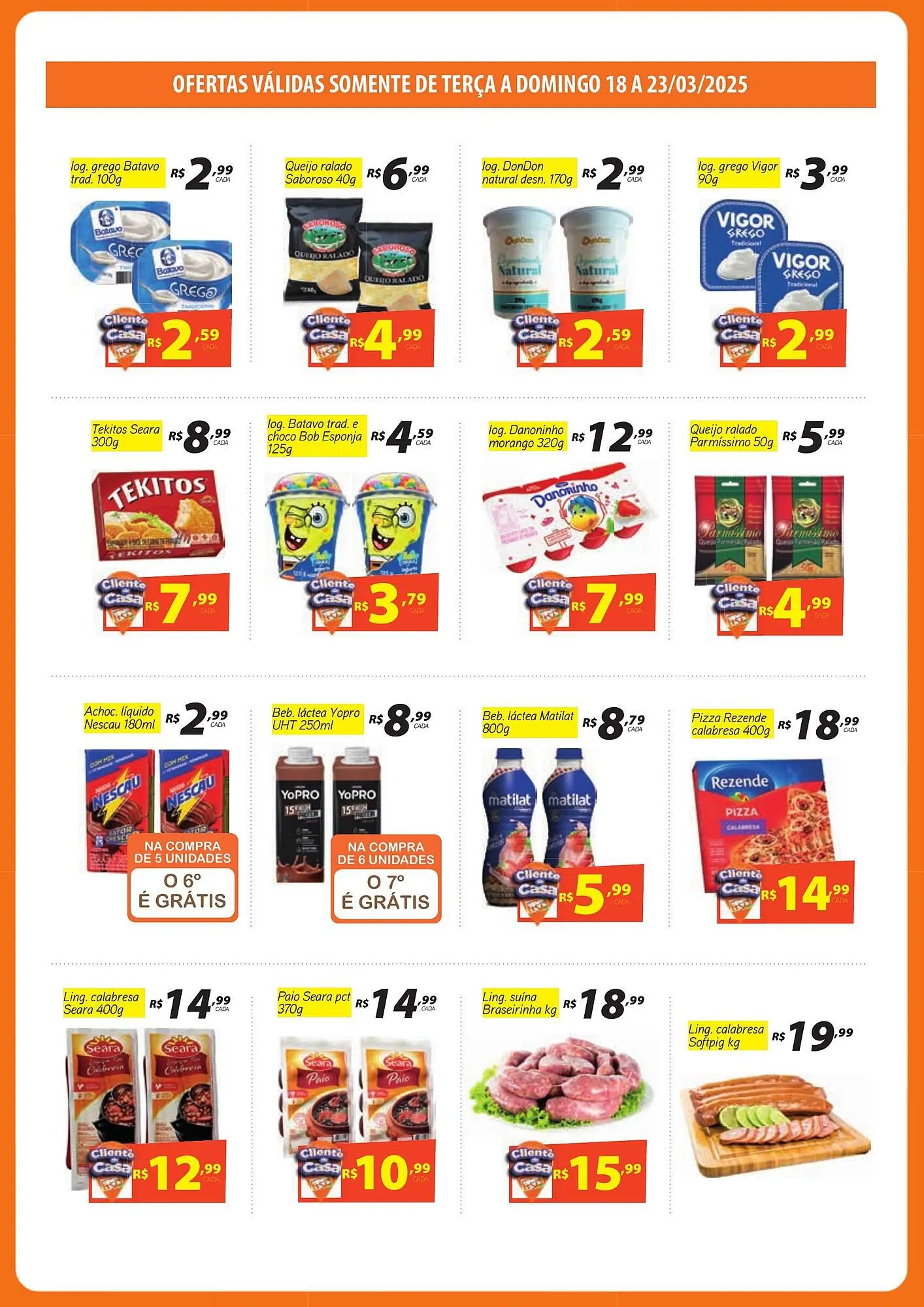 Encarte de Catálogo Tome Leve 17 de março até 19 de março 2025 - Pagina 6