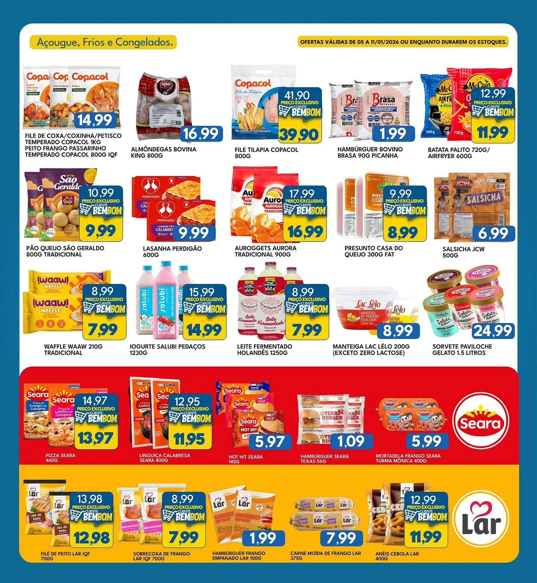 Encarte de Catálogo Rancho Bom Supermercados 7 de janeiro até 11 de janeiro 2026 - Pagina 5