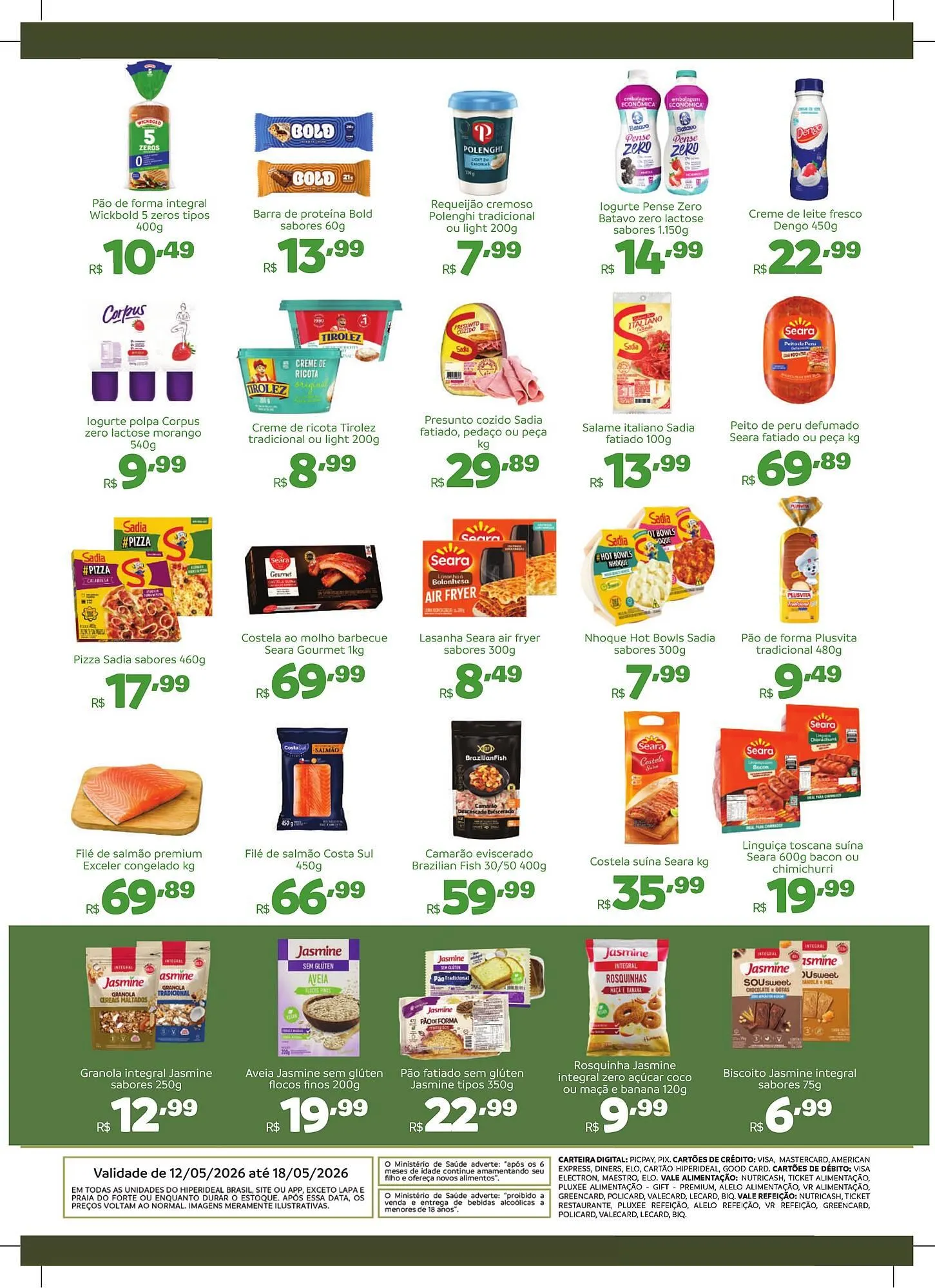 Encarte de Catálogo Hiperideal Supermercados 12 de maio até 18 de maio 2026 - Pagina 2