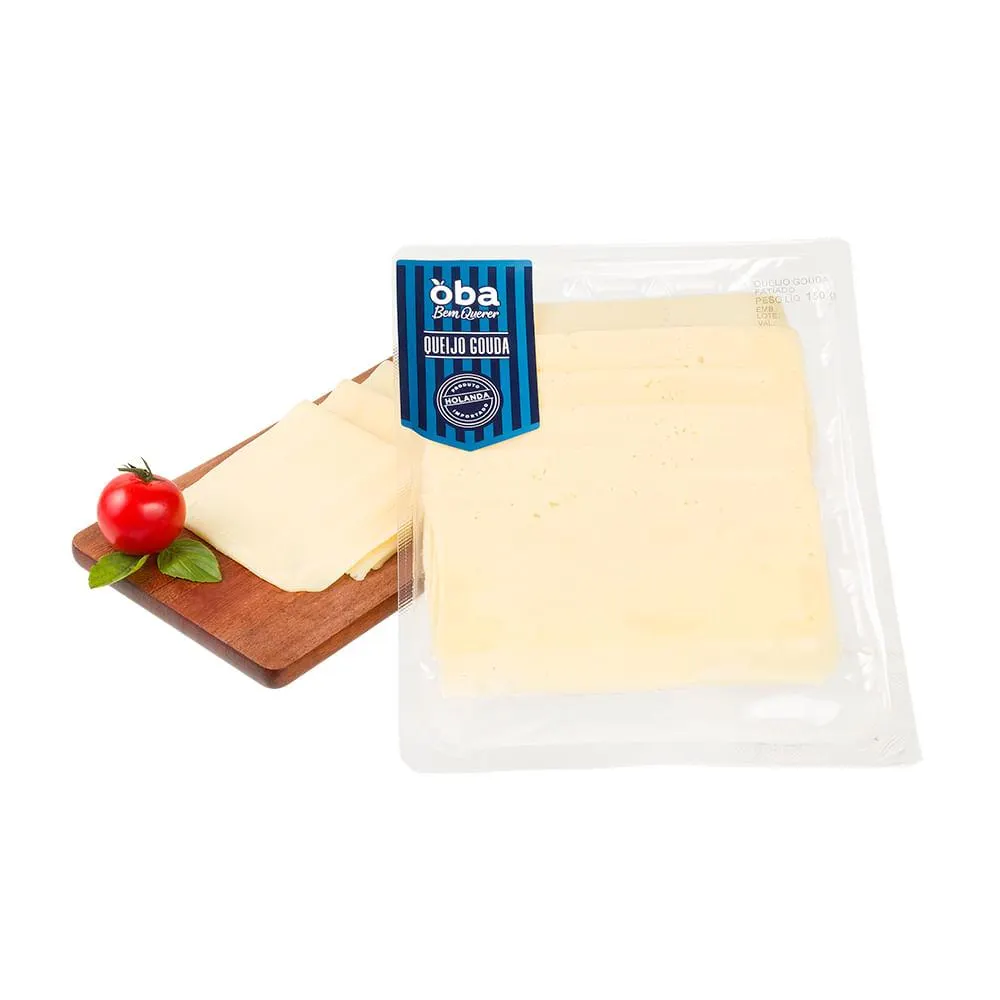 Queijo Gouda Fatiado Oba Bem Querer 150 G | Oba Hortifruti
