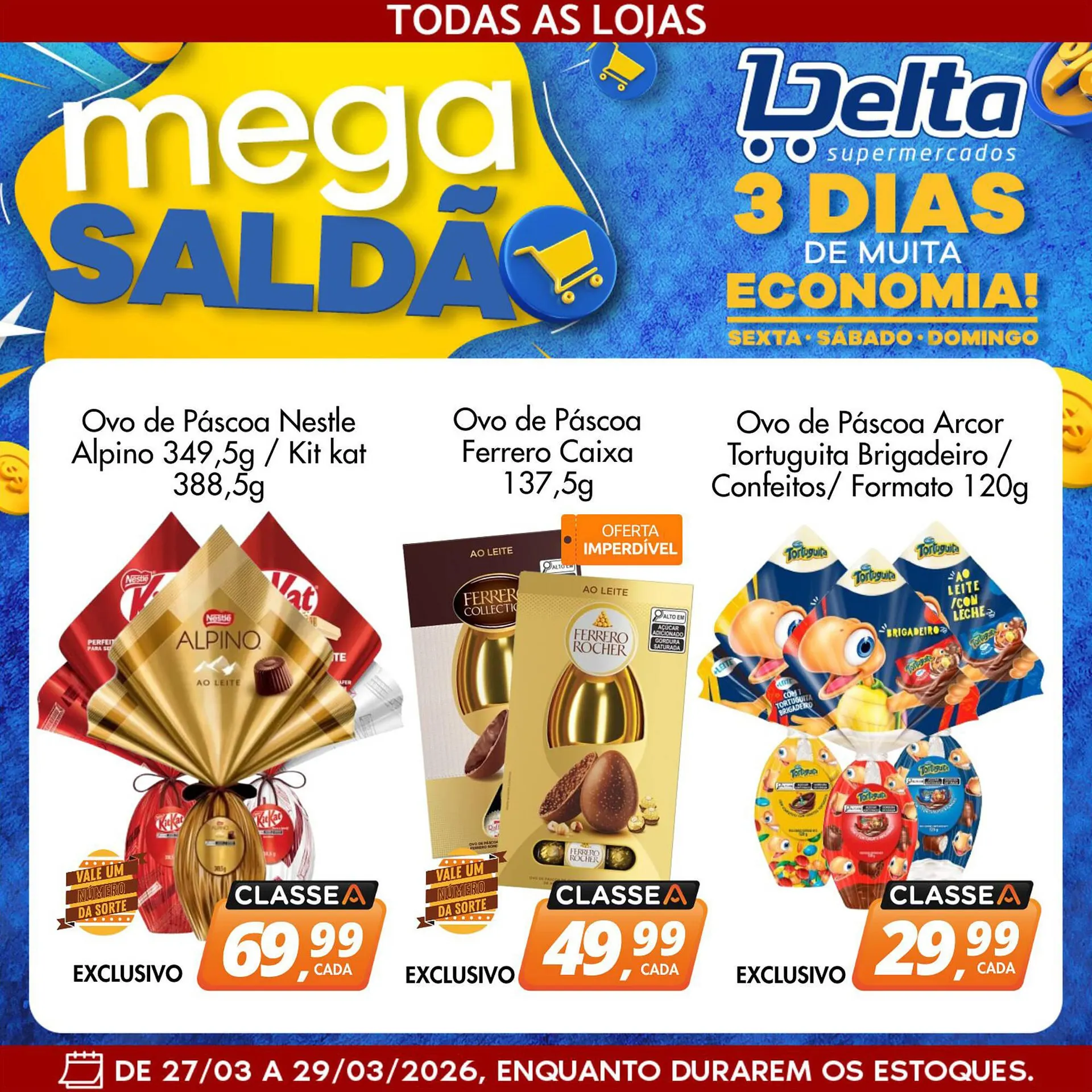Encarte de Catálogo Delta Supermercados 27 de março até 29 de março 2026 - Pagina 2