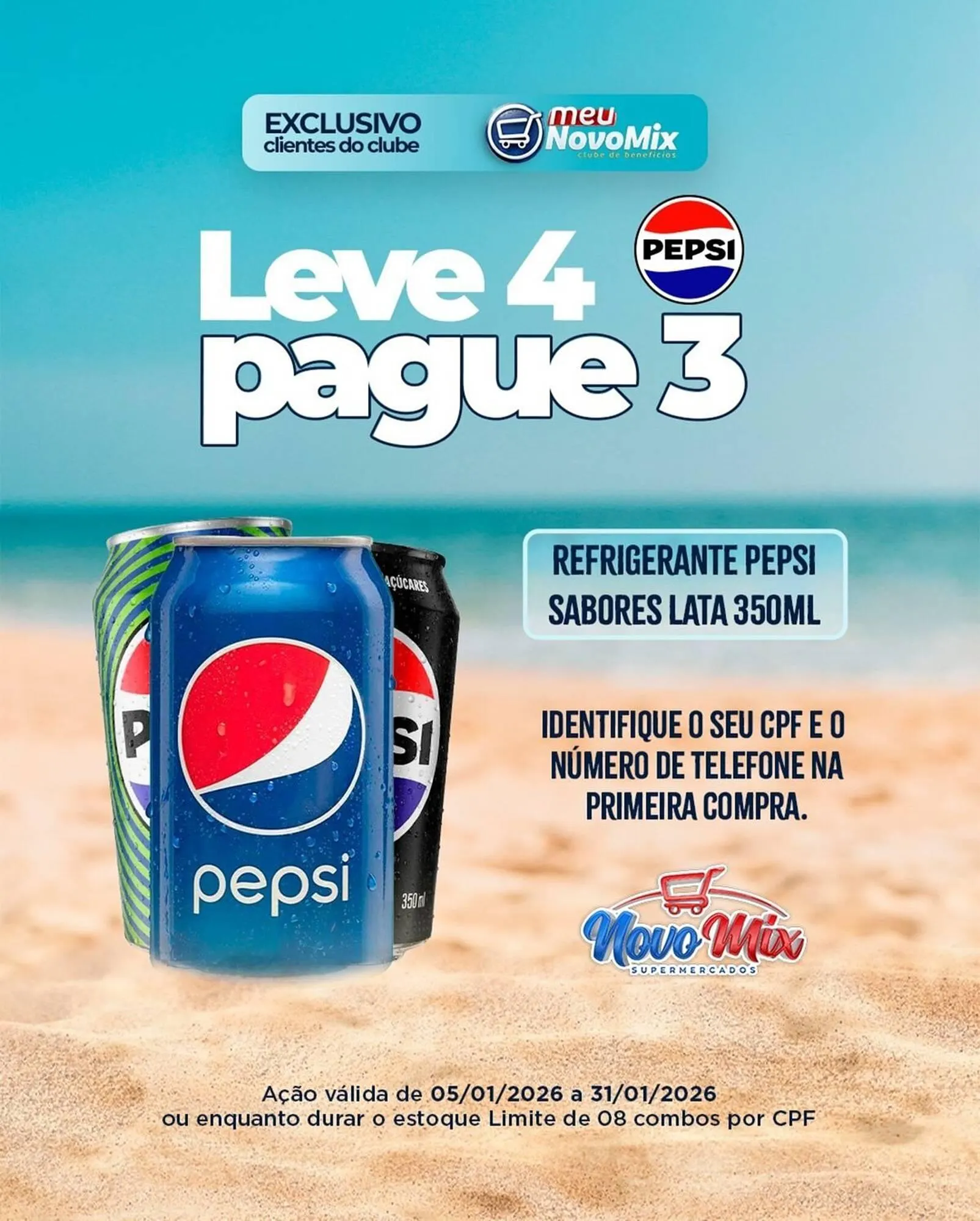 Encarte de Encarte Novo Mix 16 de janeiro até 31 de janeiro 2026 - Pagina 2