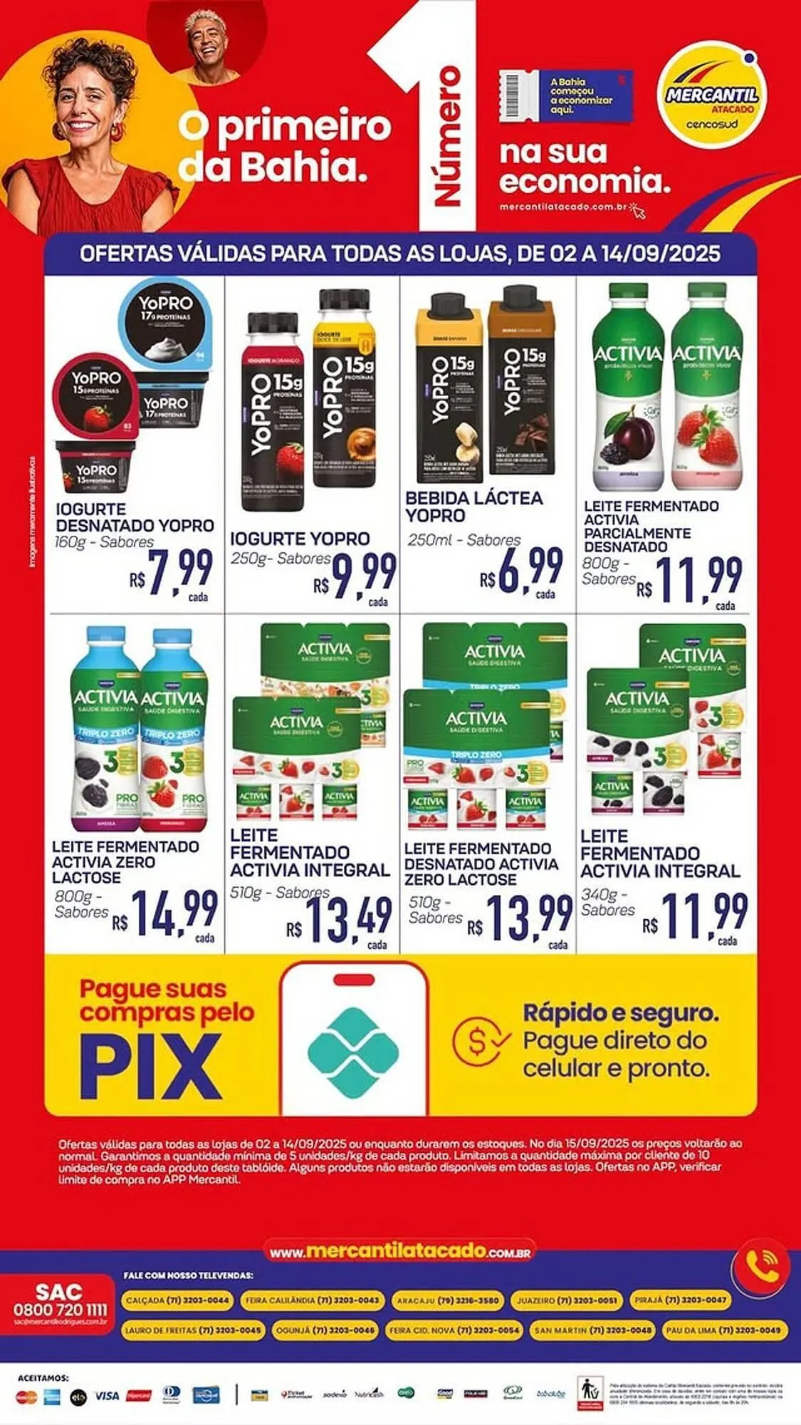 Encarte de Folheto Mercantil Rodrigues 8 de setembro até 14 de setembro 2025 - Pagina 2