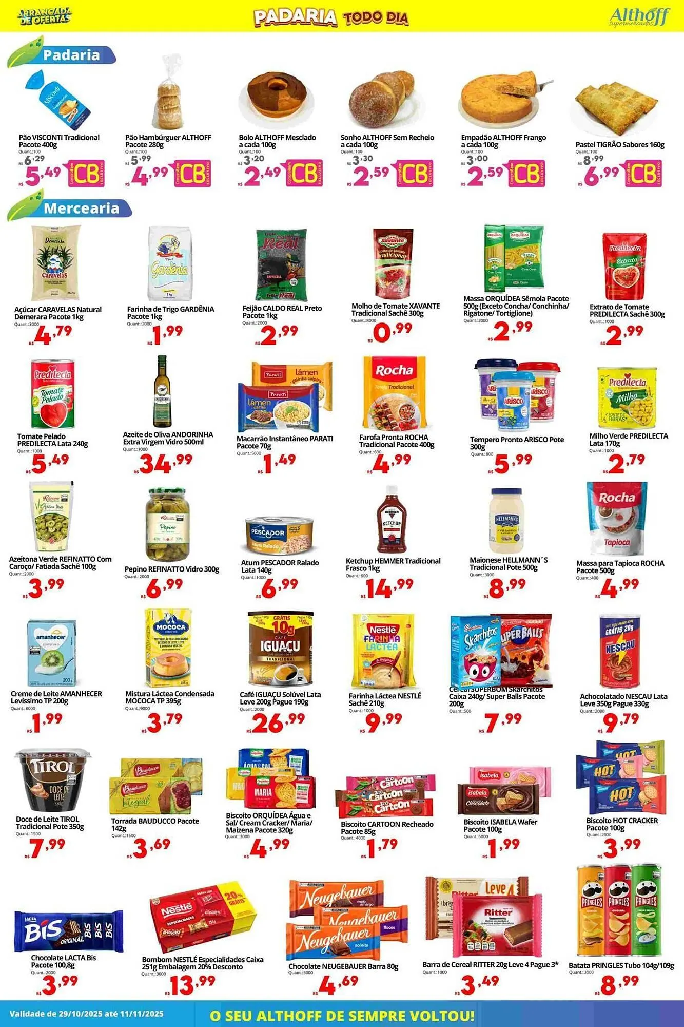 Encarte de Encarte Althoff Supermercados 29 de outubro até 11 de novembro 2025 - Pagina 3