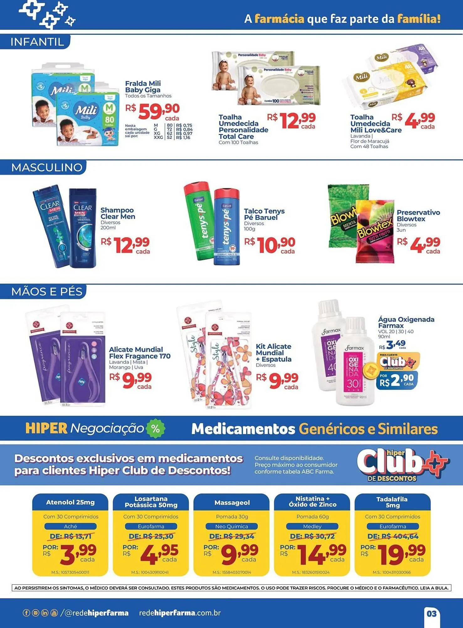 Encarte de Catálogo Hiper Farma 5 de março até 4 de abril 2026 - Pagina 3