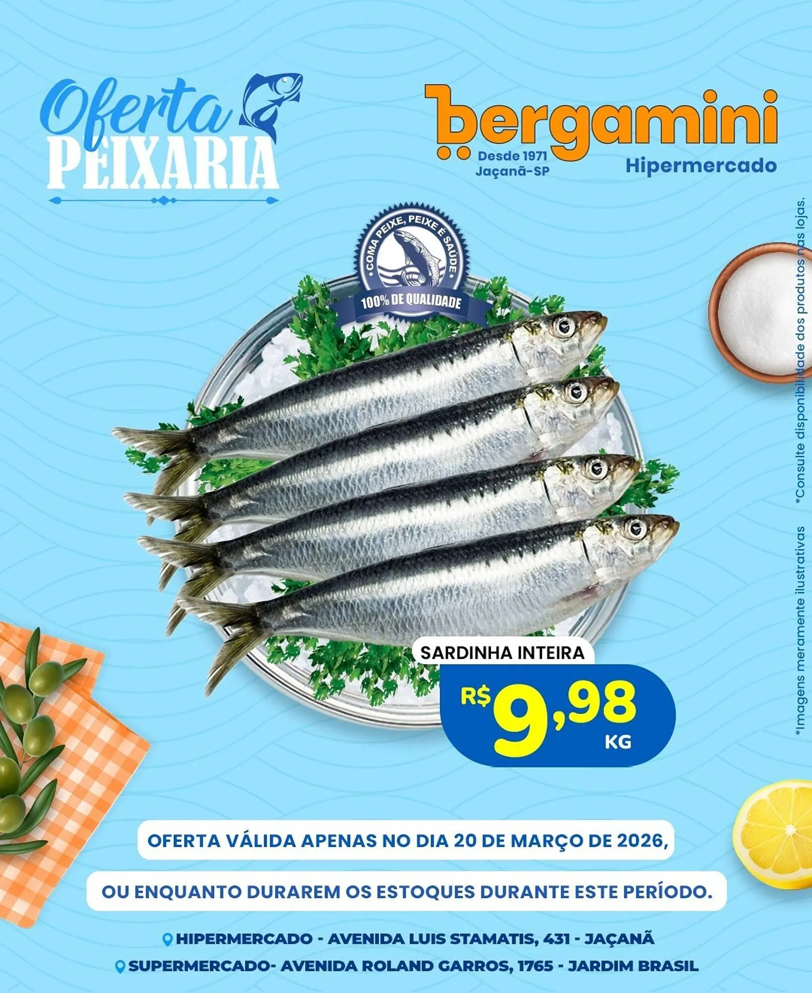 Encarte de Catálogo Supermercado Bergamini 19 de março até 20 de março 2026 - Pagina 3