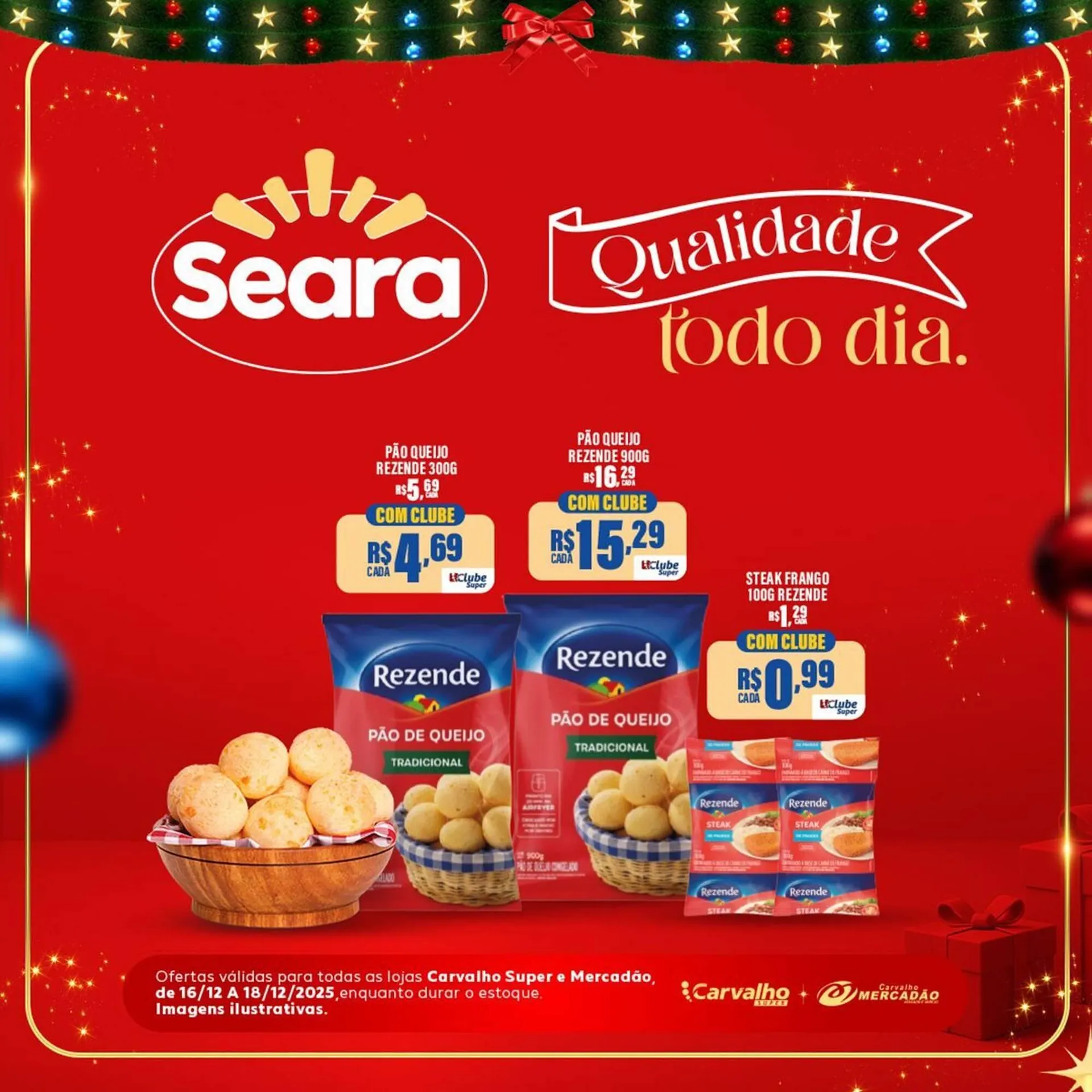 Encarte de Catálogo Carvalho Supermercado 16 de dezembro até 18 de dezembro 2025 - Pagina 2