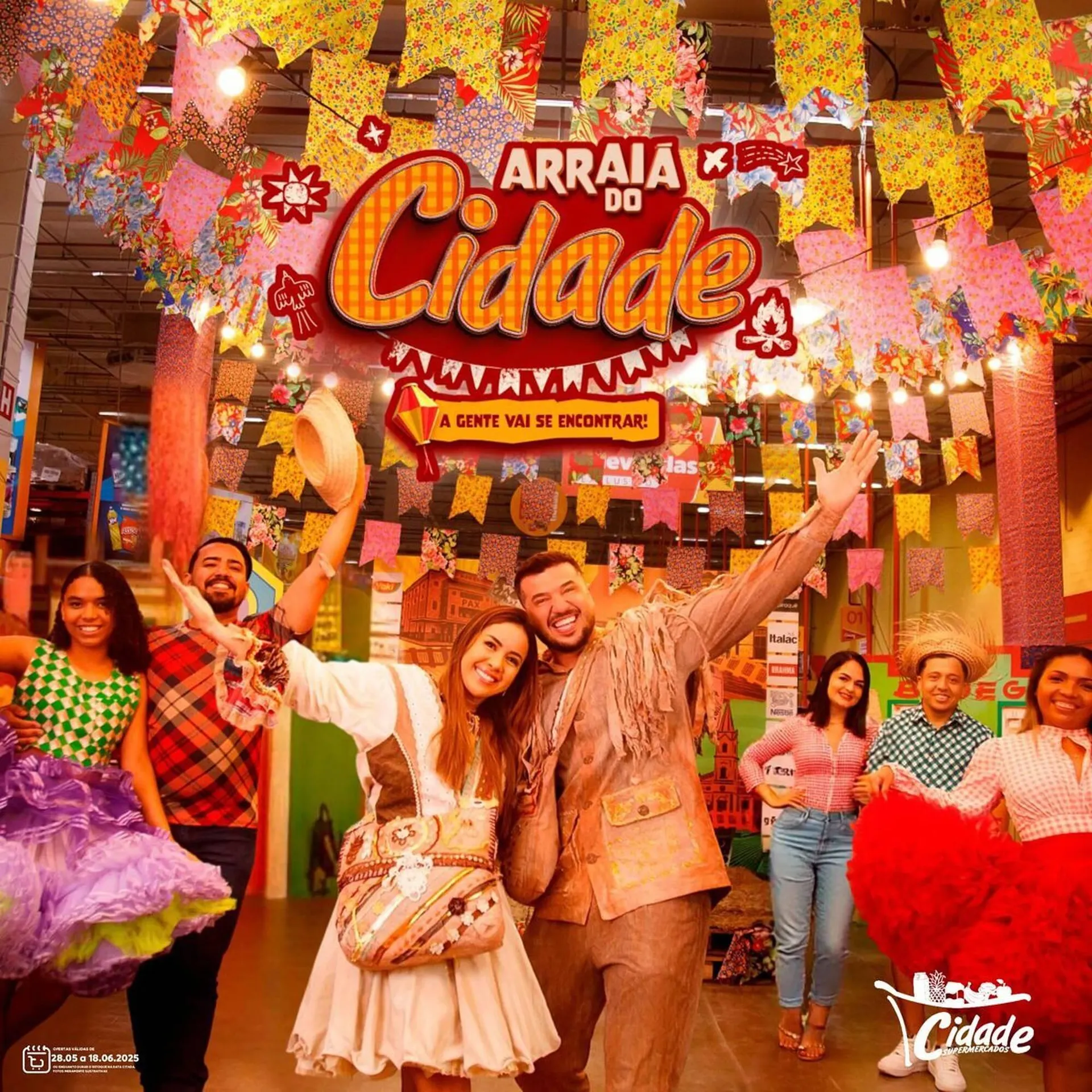 Encarte de Catálogo Cidade Supermercados 28 de maio até 18 de junho 2025 - Pagina 1