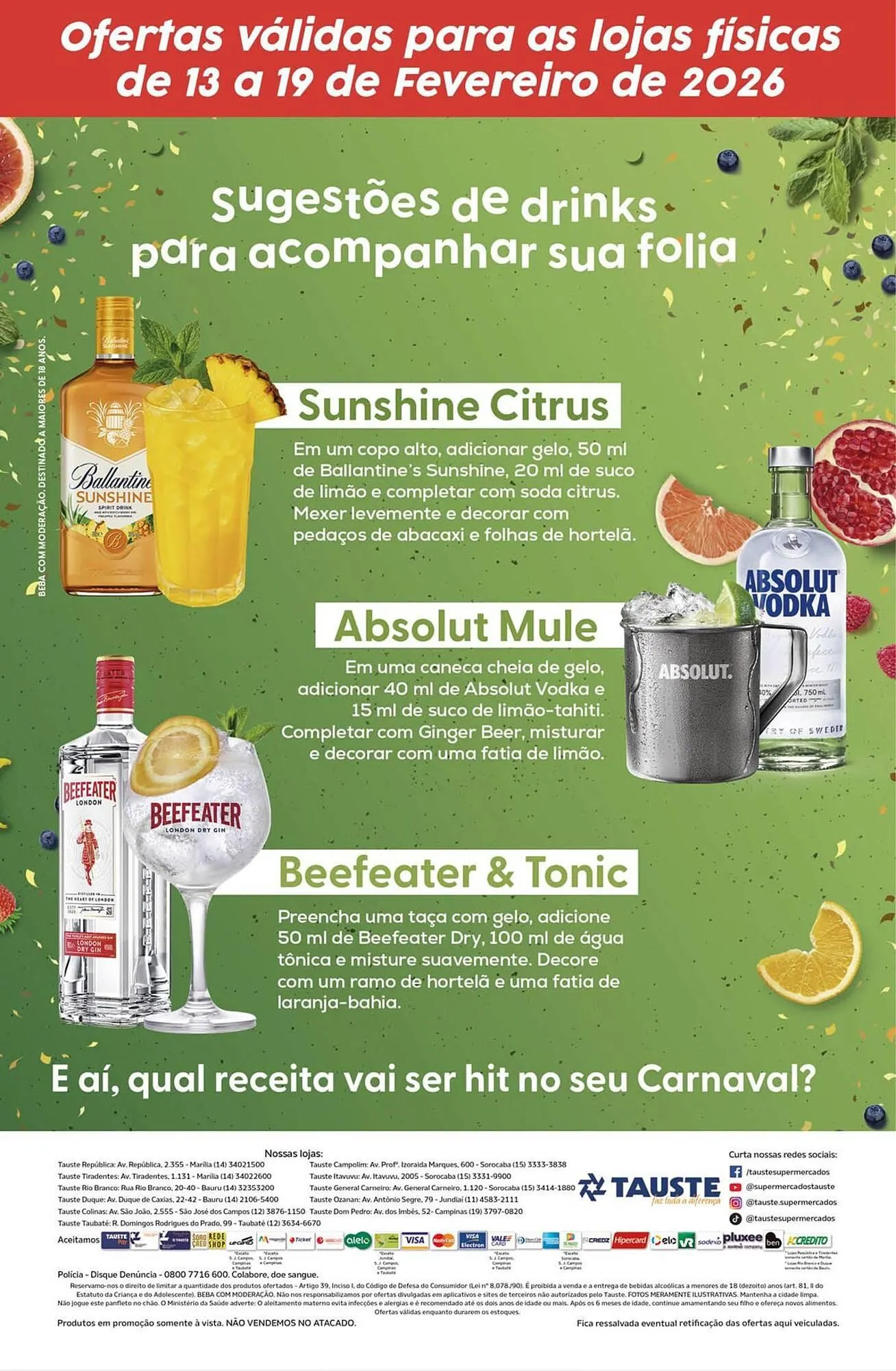 Encarte de Catálogo Supermercados Tauste 13 de fevereiro até 19 de fevereiro 2026 - Pagina 2