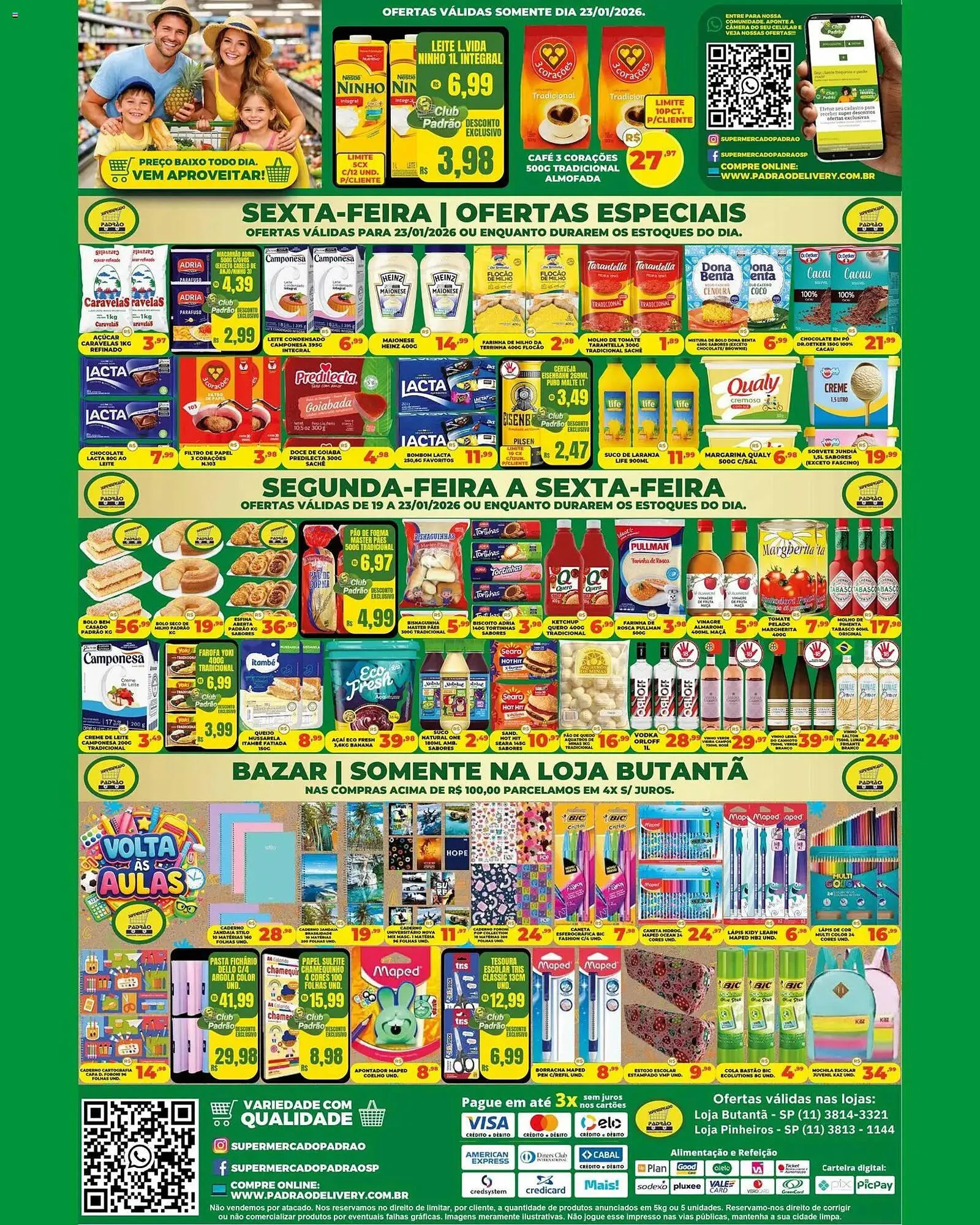 Encarte de Folheto Supermercado Padrão 19 de janeiro até 23 de janeiro 2026 - Pagina 2