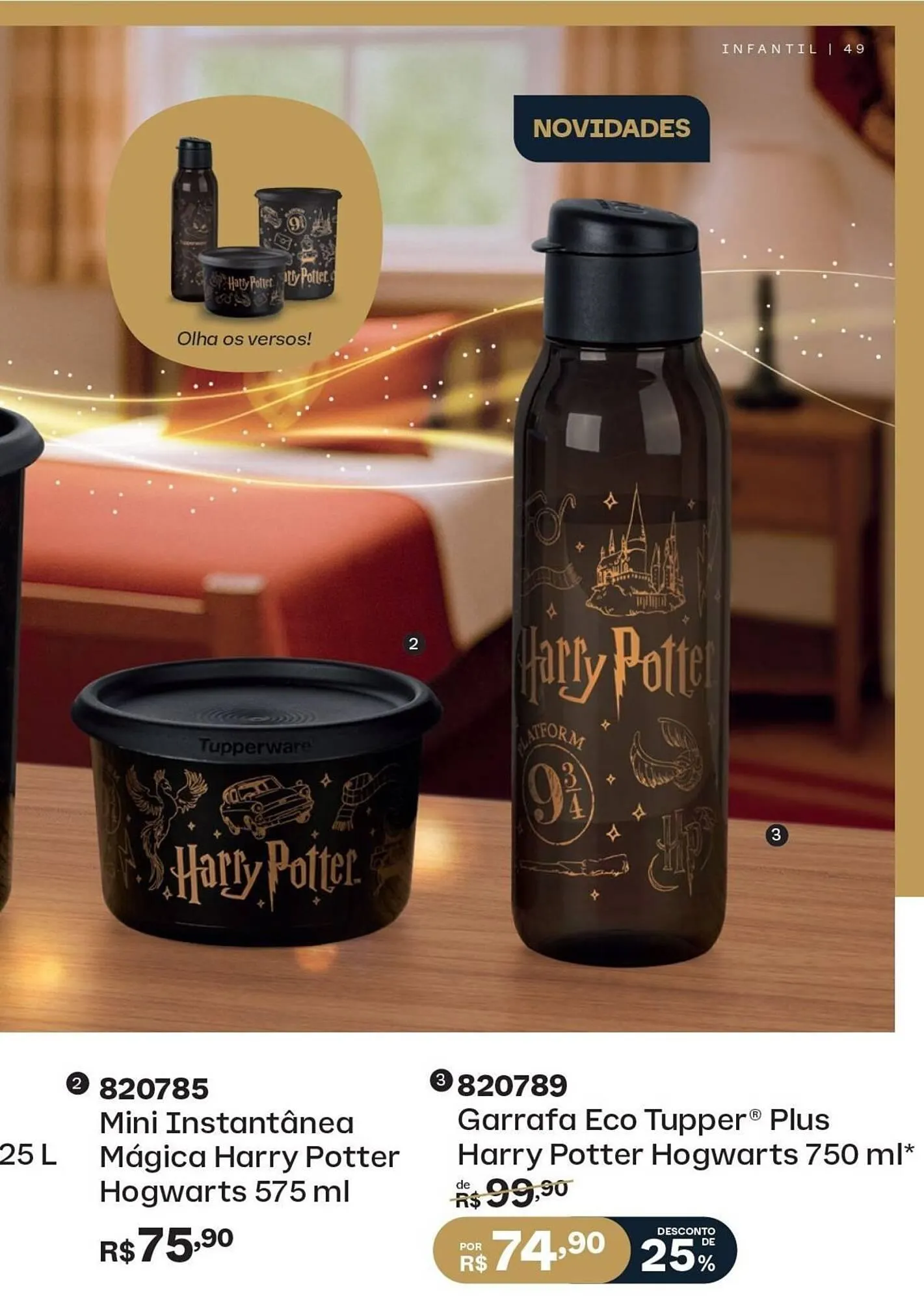 Encarte de Catálogo Tupperware 24 de outubro até 31 de outubro 2025 - Pagina 49