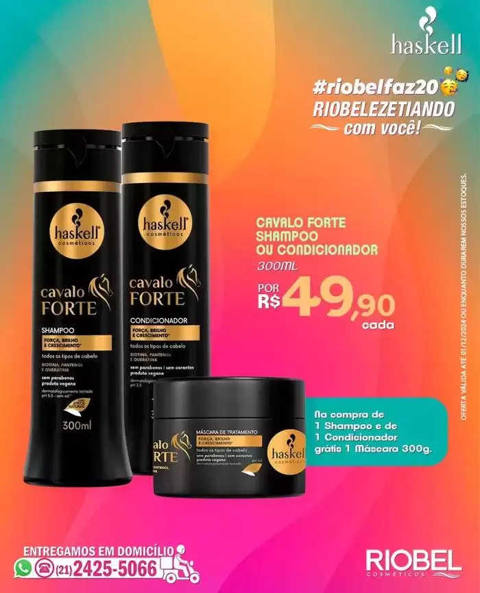 Encarte de Ofertas Rio Bel Cosméticos 8 de novembro até 1 de dezembro 2024 - Pagina 6