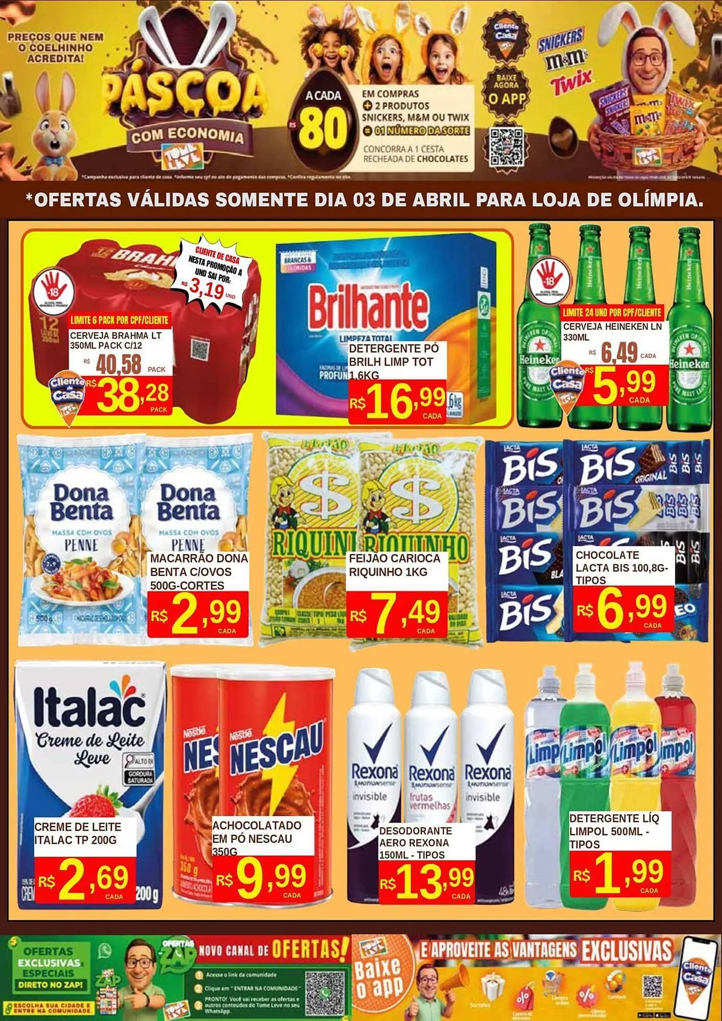 Encarte de Catálogo Tome Leve 3 de abril até 3 de abril 2026 - Pagina 2