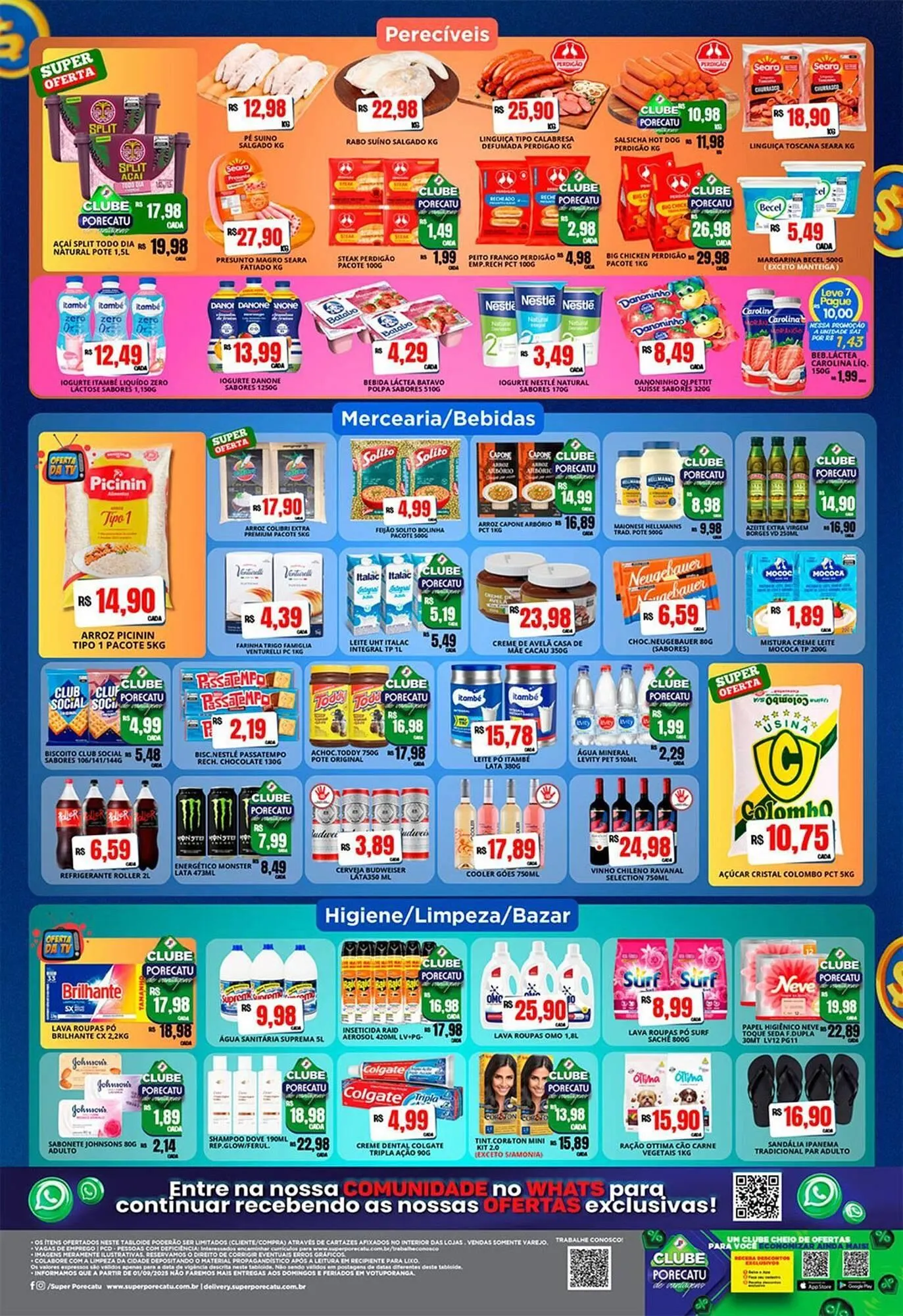 Encarte de Catálogo Supermercado Porecatu 30 de abril até 3 de maio 2026 - Pagina 2