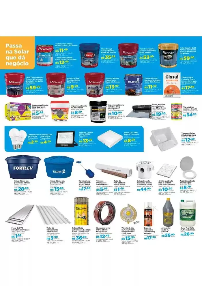 Encarte de Ofertas Lojas Solar 1 de abril até 30 de abril 2025 - Pagina 13