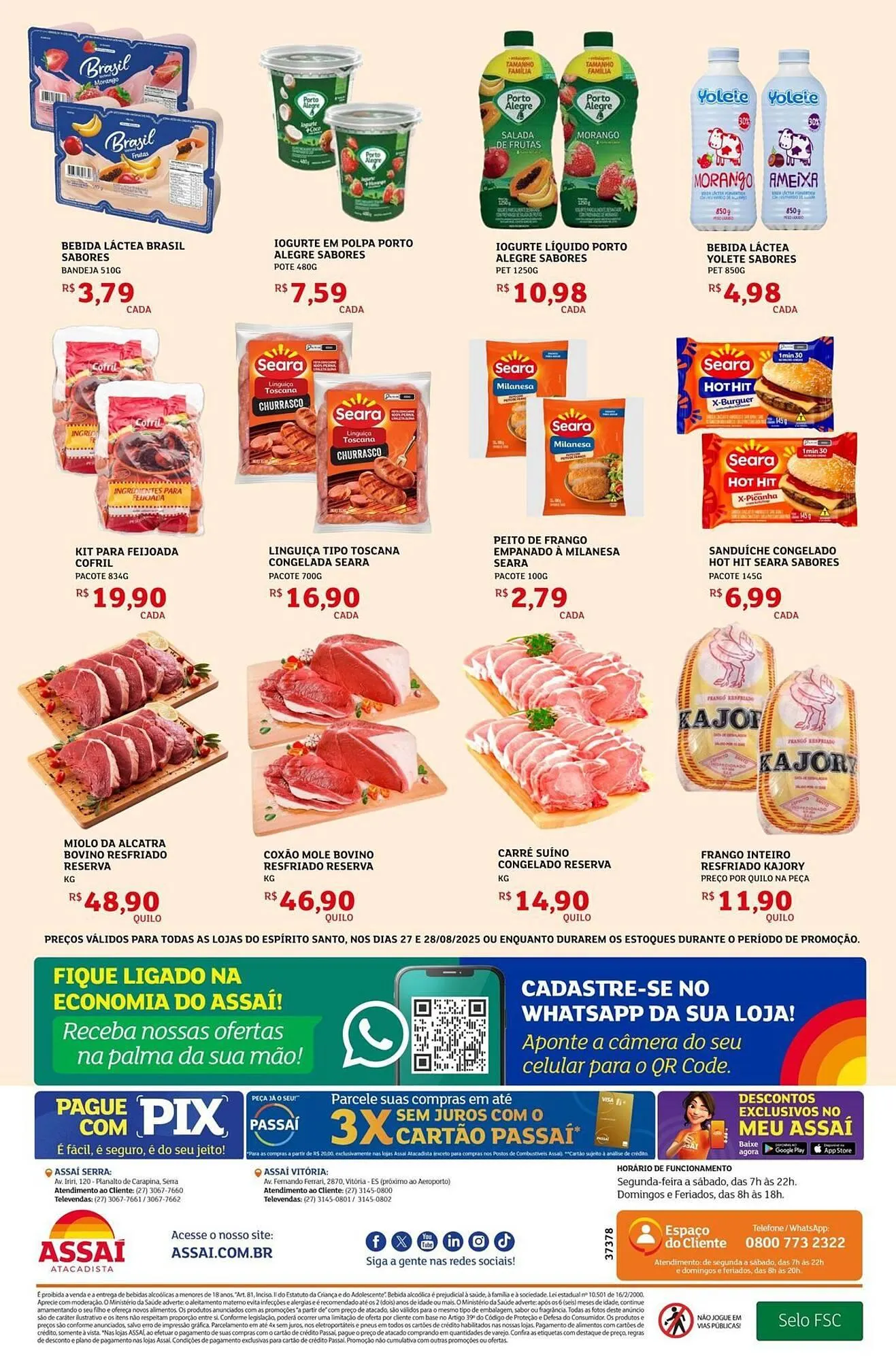 Encarte de Catálogo Assaí Atacadista 28 de agosto até 28 de agosto 2025 - Pagina 2