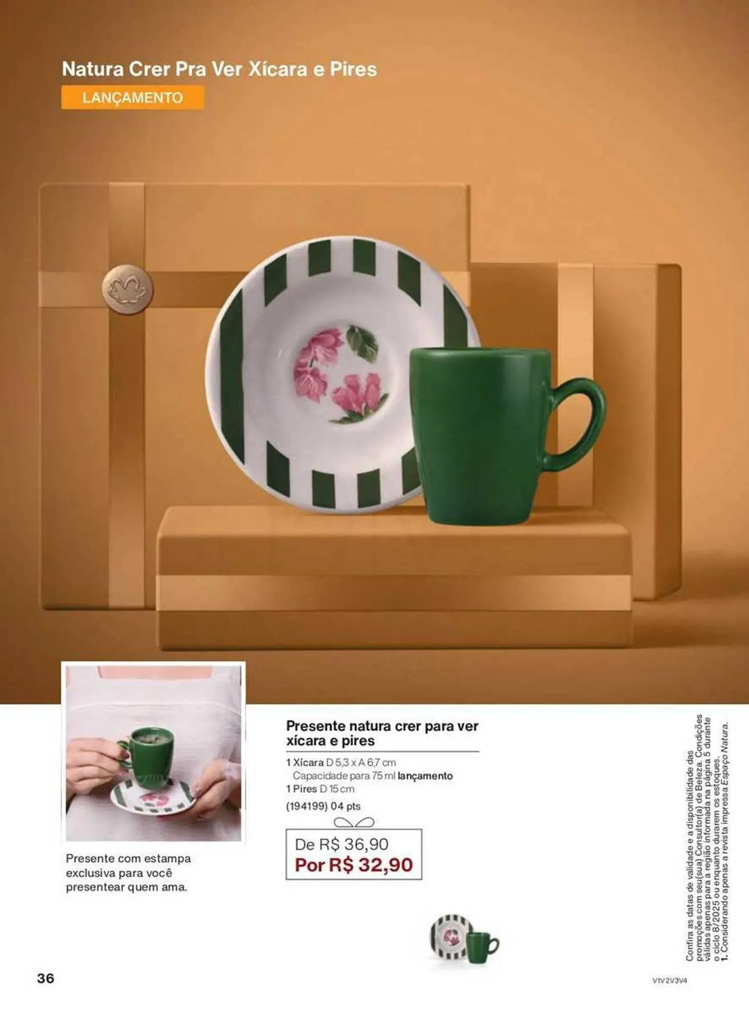 Encarte de Catálogo Natura 24 de abril até 30 de maio 2025 - Pagina 36