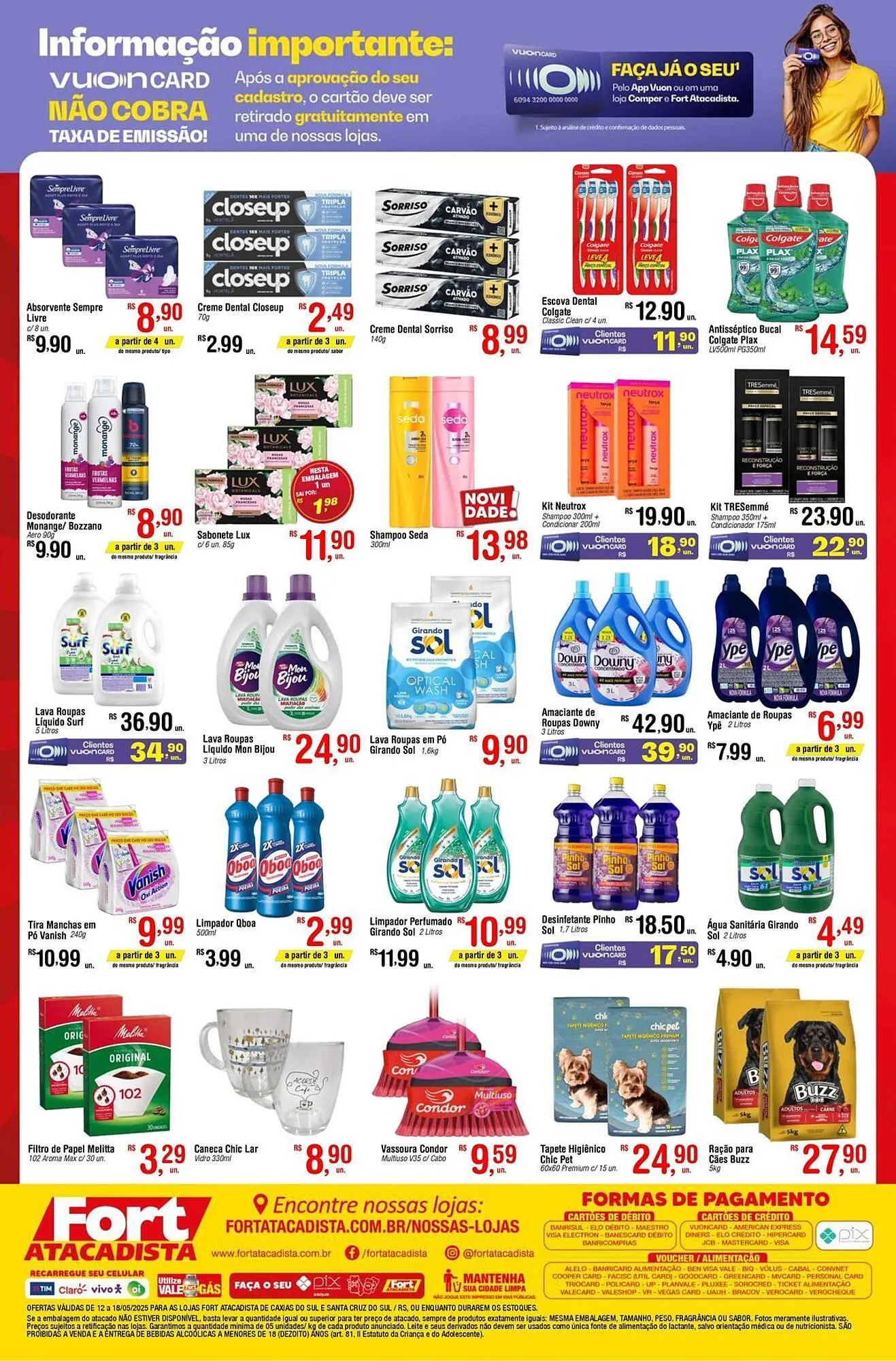 Encarte de Catálogo Fort Atacadista 12 de maio até 18 de maio 2025 - Pagina 4
