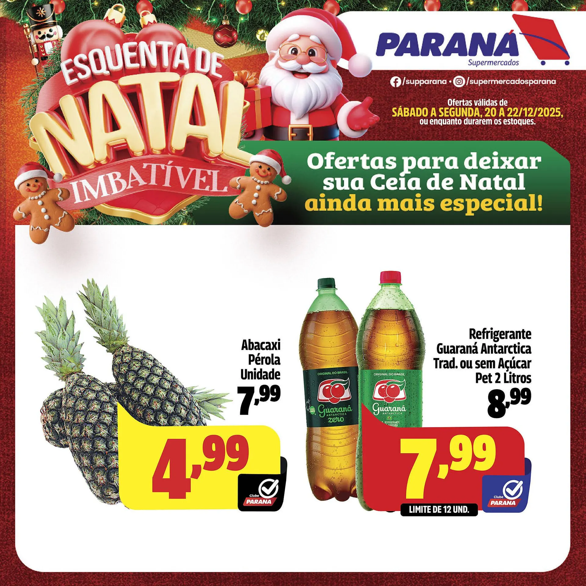 Encarte de Folheto Supermercado Paraná 20 de dezembro até 22 de dezembro 2025 - Pagina 4