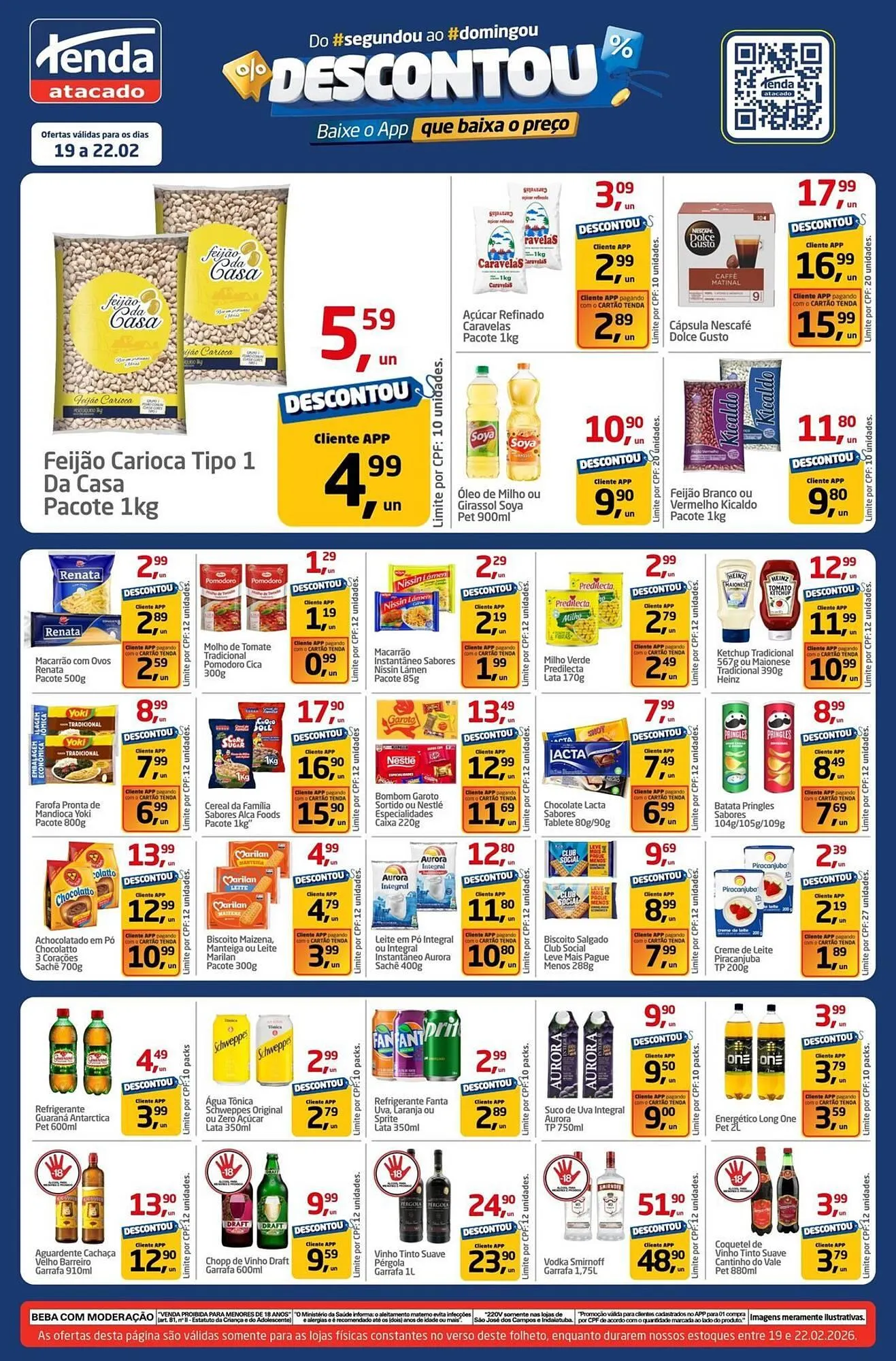 Encarte de Folheto Tenda Atacado 19 de fevereiro até 22 de fevereiro 2026 - Pagina 3