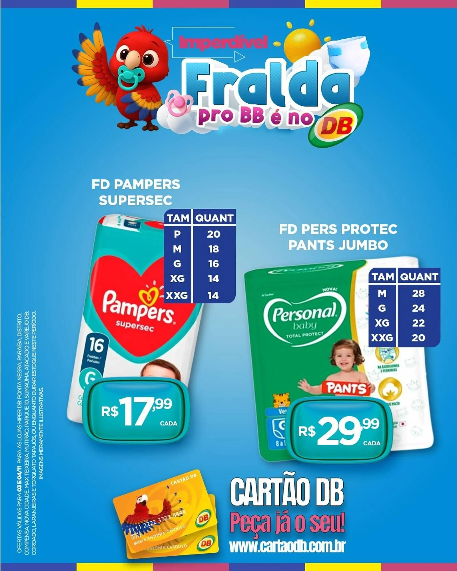 Encarte de Catálogo DB Supermercados 3 de novembro até 4 de novembro 2025 - Pagina 2