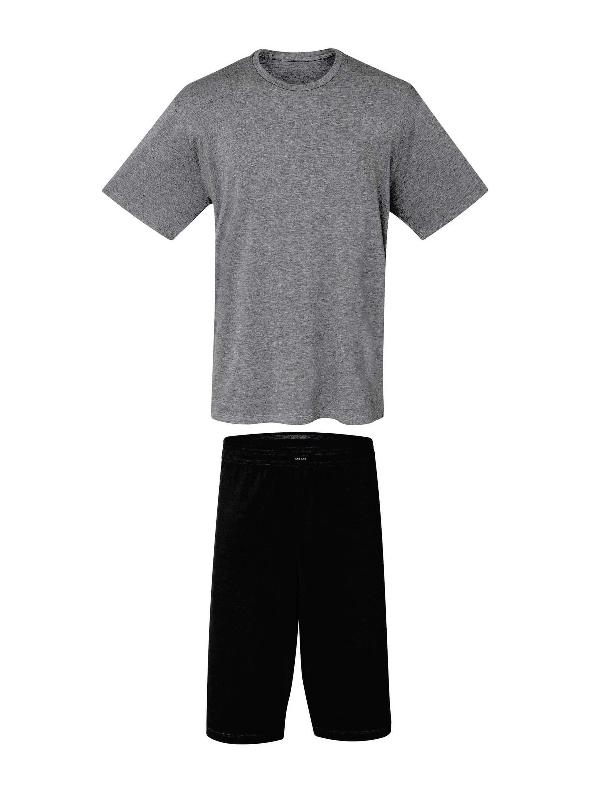 Pijama Masculino Plus Size Manga Curta Plus