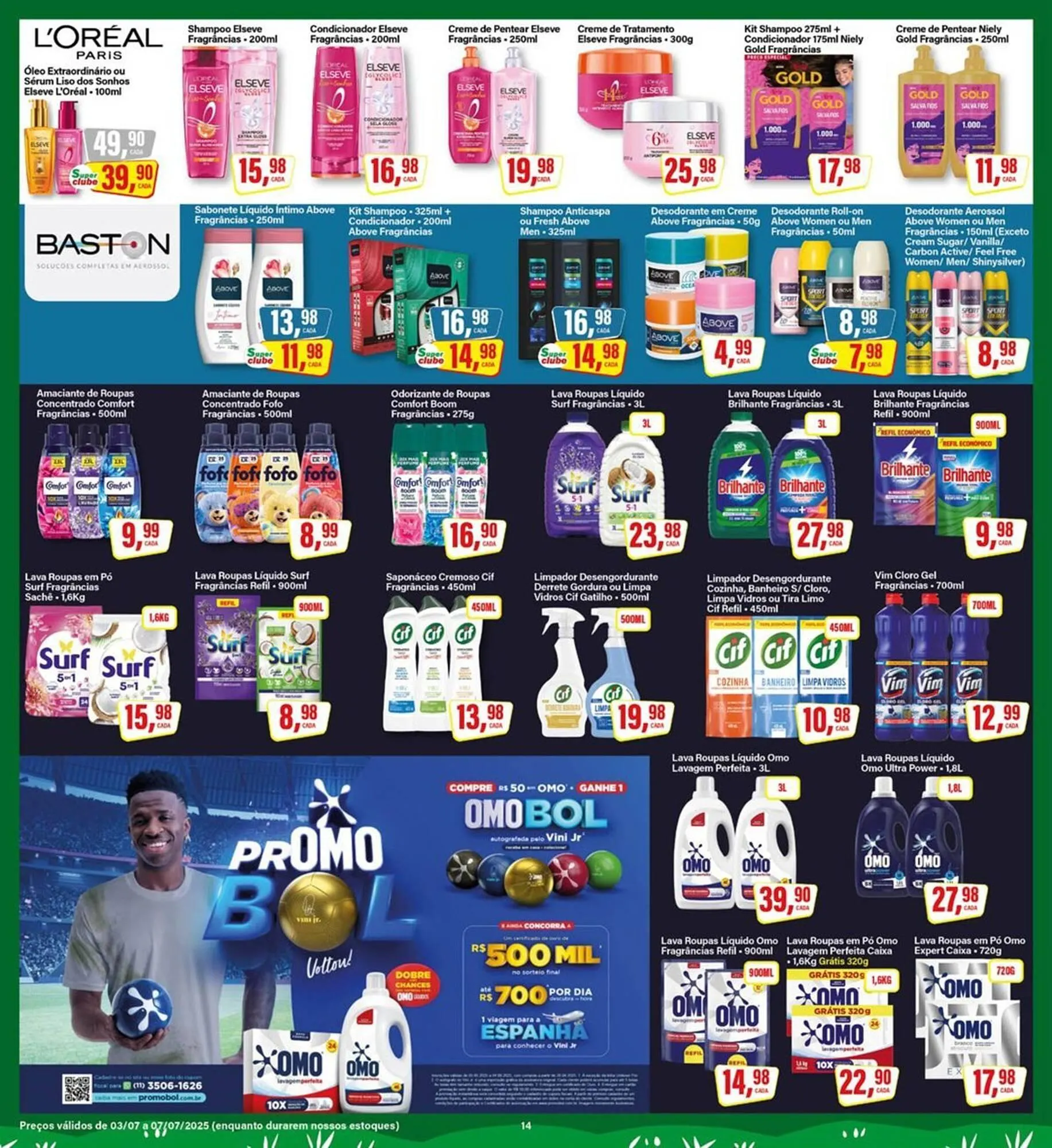 Encarte de Catálogo Rede Supermarket 3 de julho até 7 de julho 2025 - Pagina 14