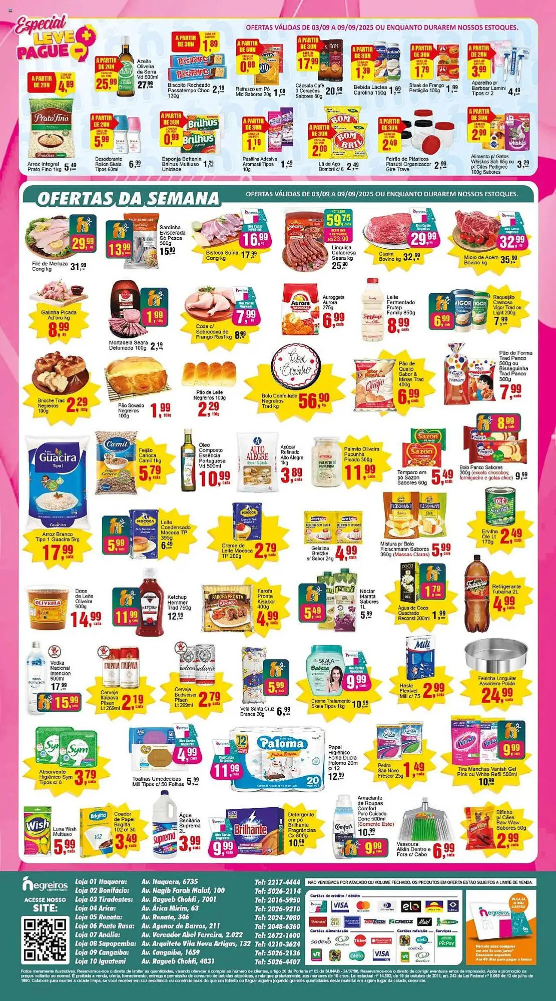 Encarte de Folheto Negreiros 3 de setembro até 9 de setembro 2025 - Pagina 2