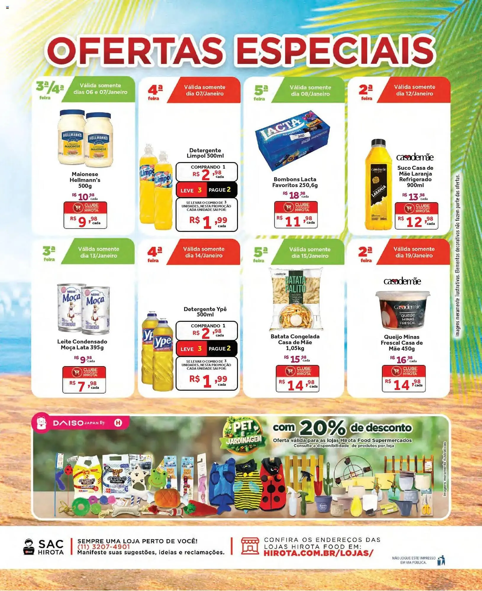 Encarte de Catálogo Hirota Food Supermercado 7 de janeiro até 19 de janeiro 2026 - Pagina 6