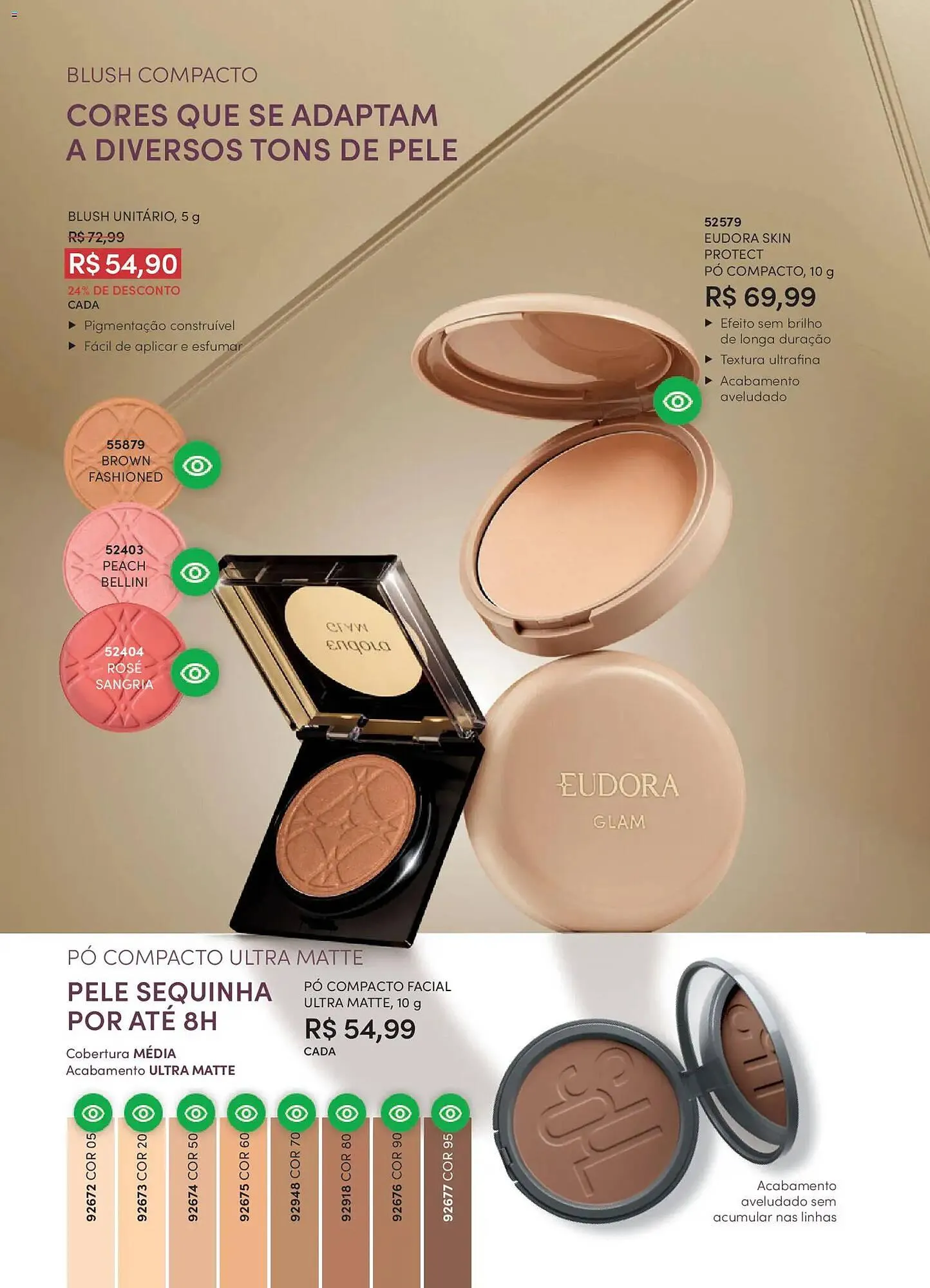 Encarte de Catálogo Eudora 19 de fevereiro até 19 de março 2026 - Pagina 48