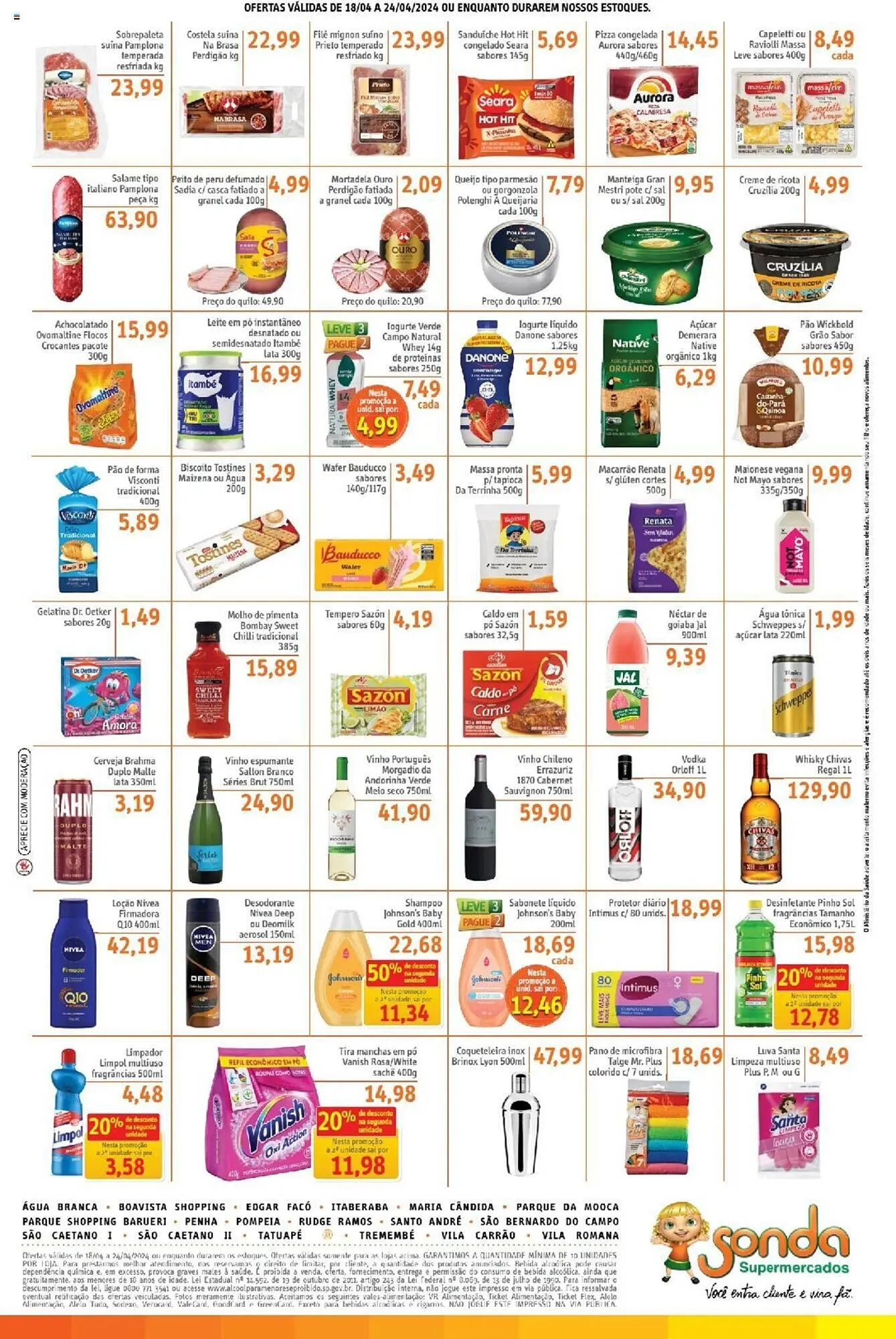 Encarte de Catálogo Sonda 18 de abril até 24 de abril 2024 - Pagina 2