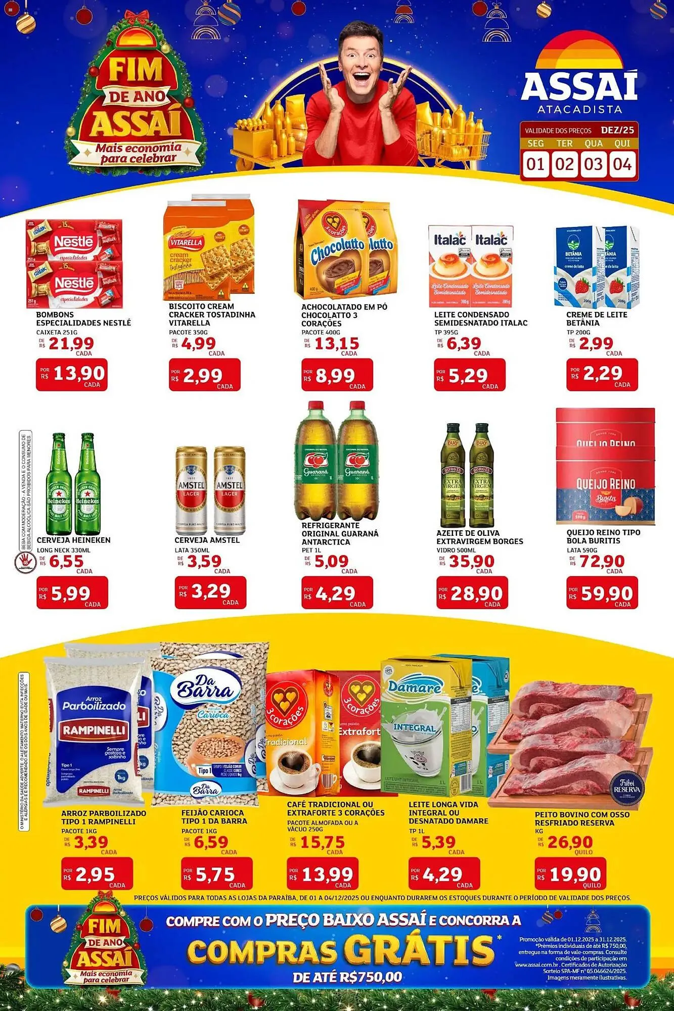 Encarte de Encarte Assaí Atacadista 1 de dezembro até 5 de dezembro 2025 - Pagina 1