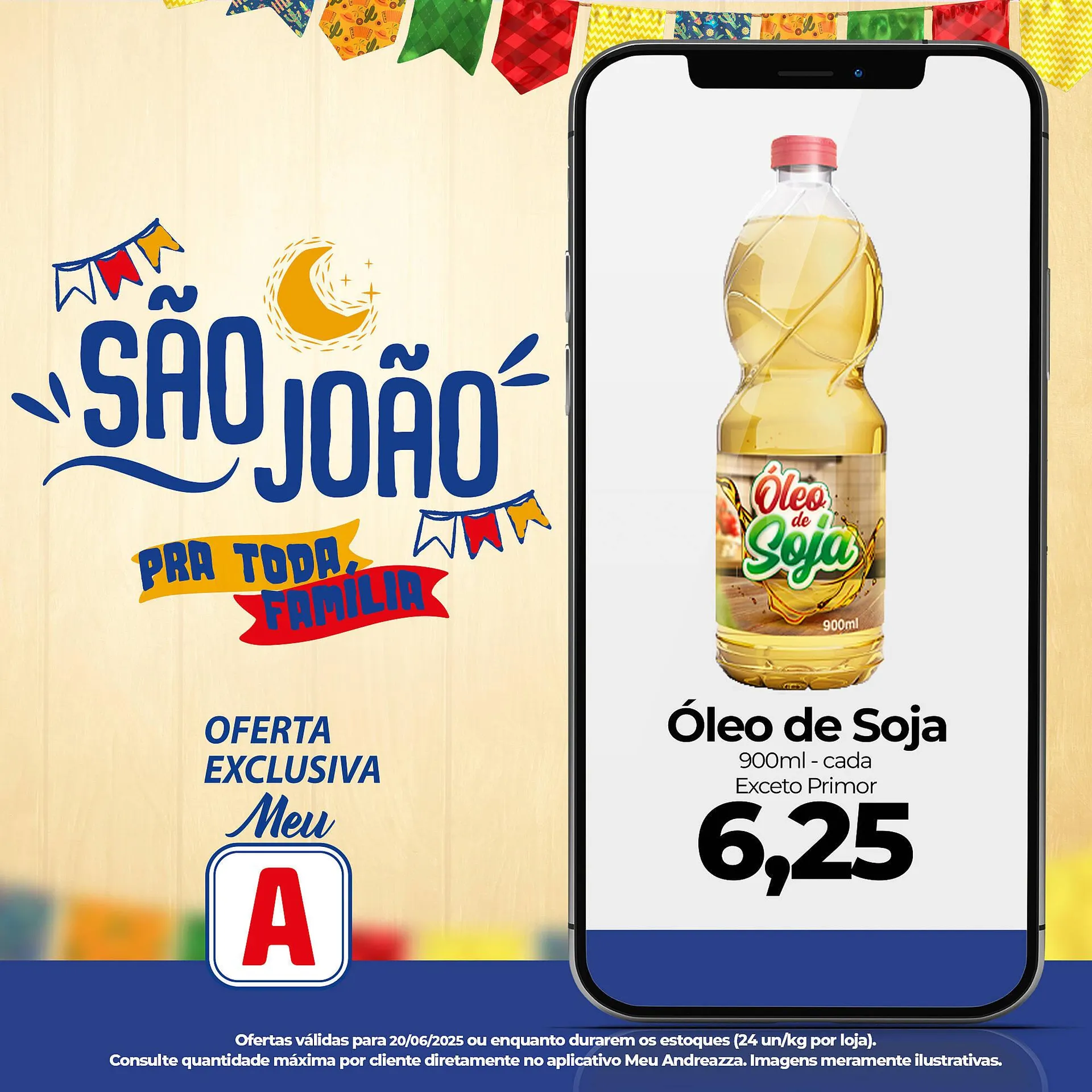 Encarte de Catálogo Supermercados Andreazza 20 de junho até 20 de junho 2025 - Pagina 3